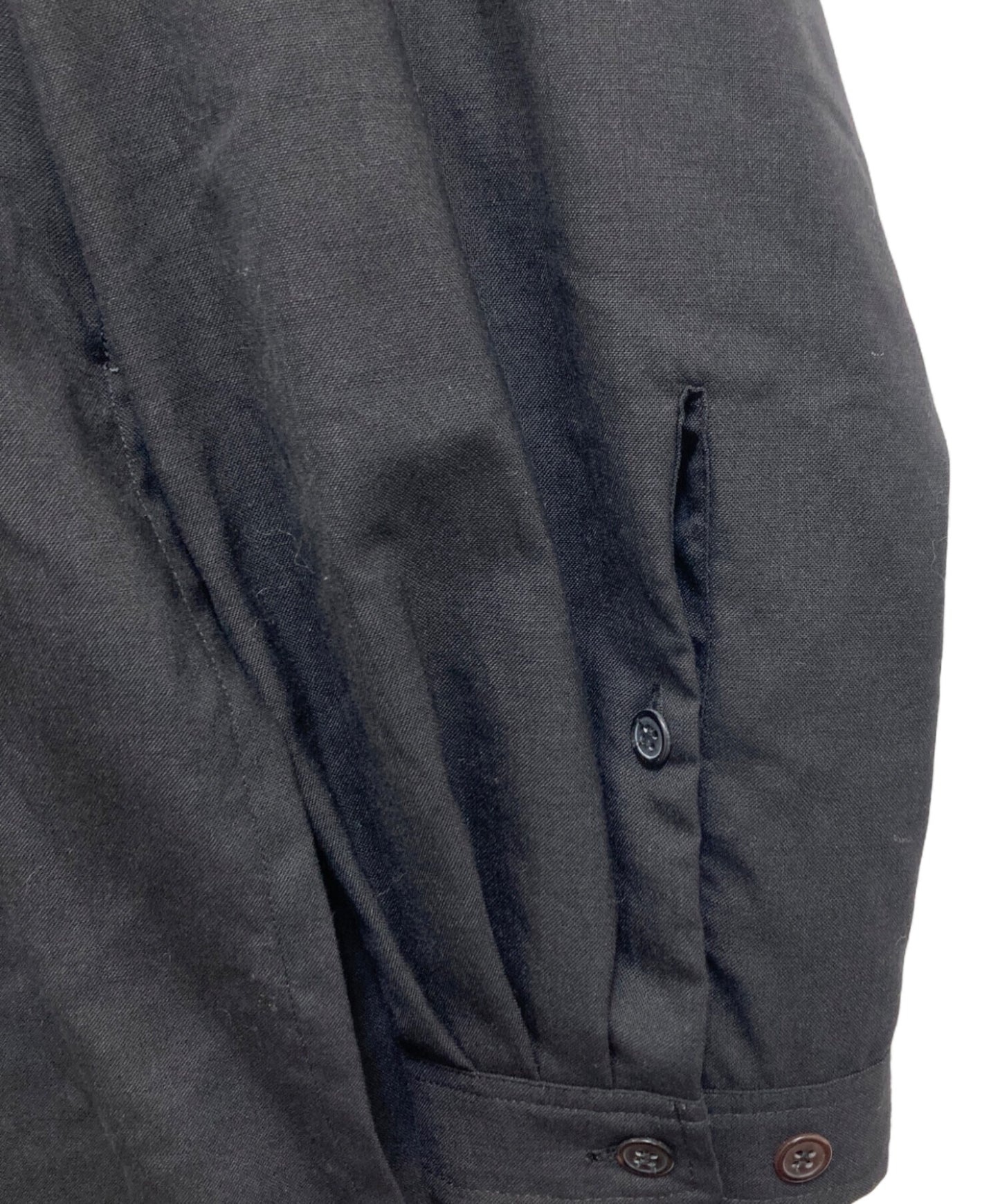 [Pre-owned] Y's Wool open collar long shirt YA-B03-150