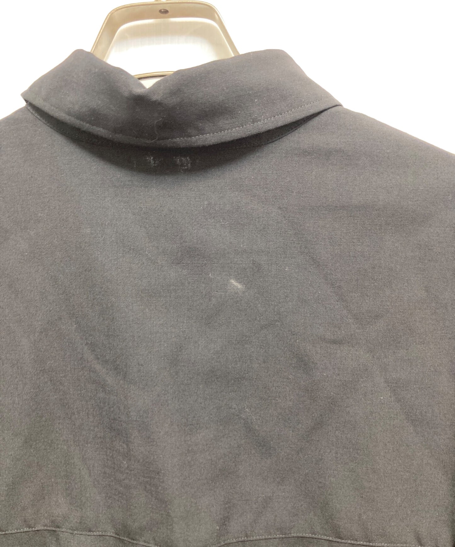 [Pre-owned] Y's Wool open collar long shirt YA-B03-150