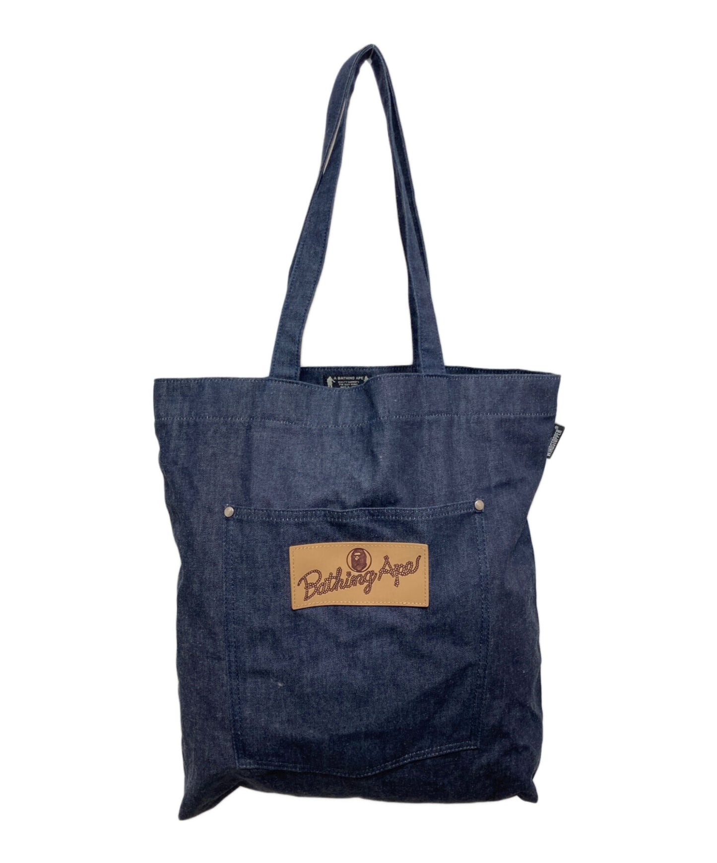 [Pre-owned] A BATHING APE Denim Tote Bag
