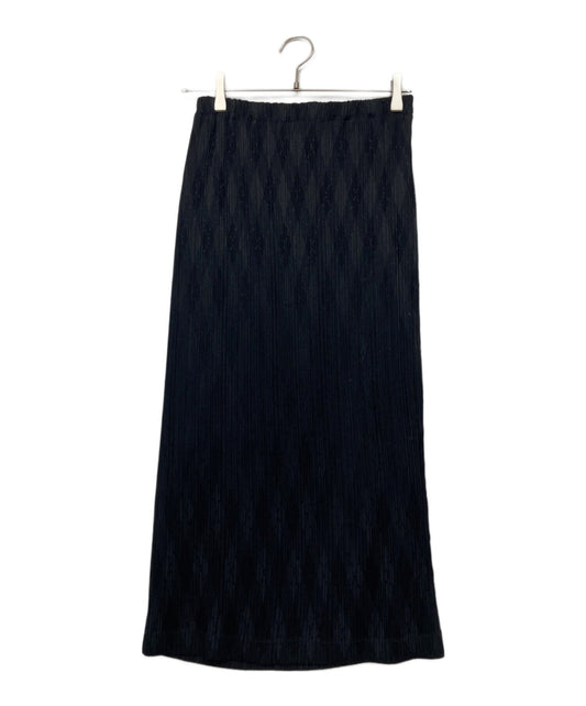 [Pre-owned] ISSEY MIYAKE argyle pleated skirt IM63-FG901