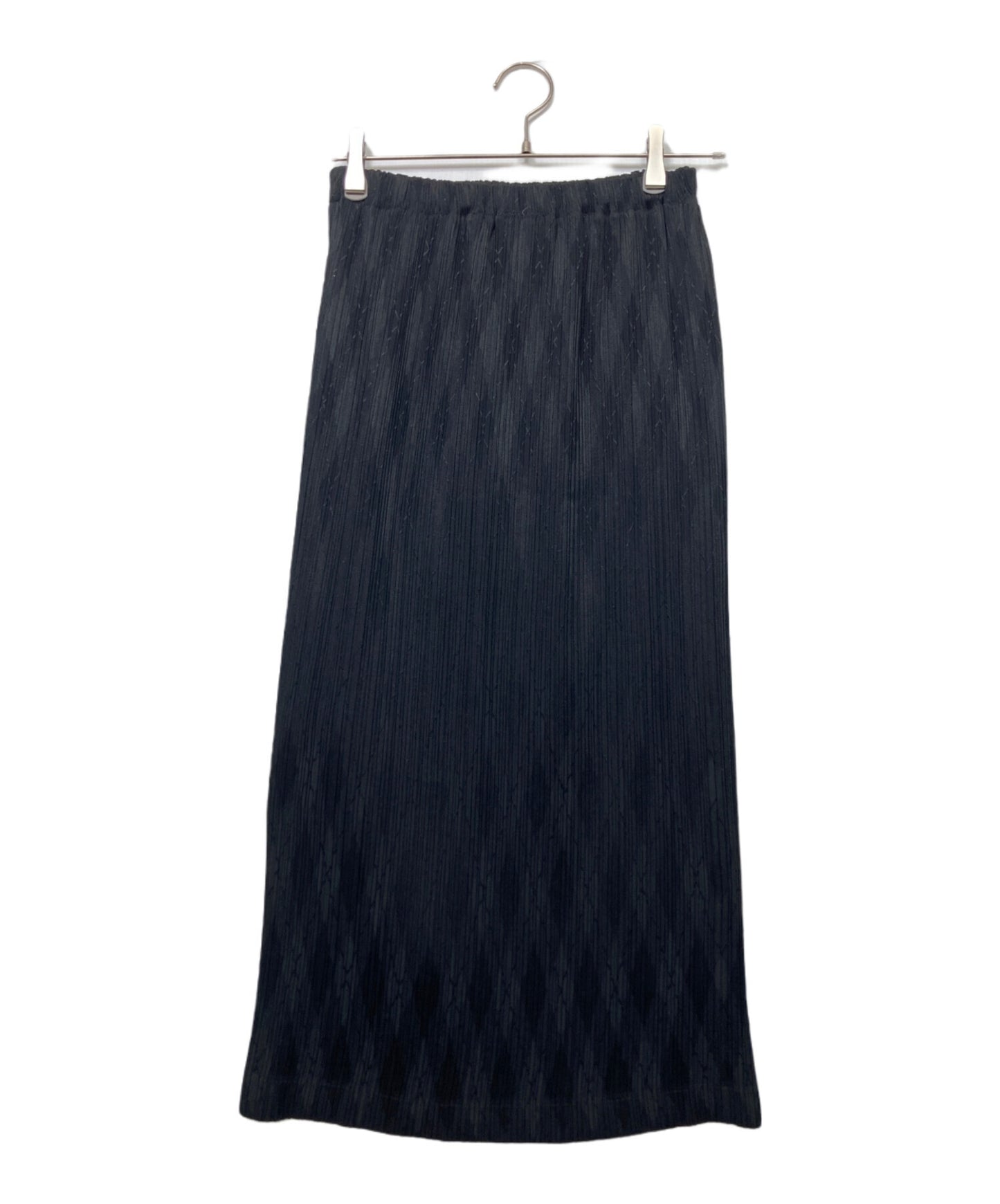 [Pre-owned] ISSEY MIYAKE argyle pleated skirt IM63-FG901