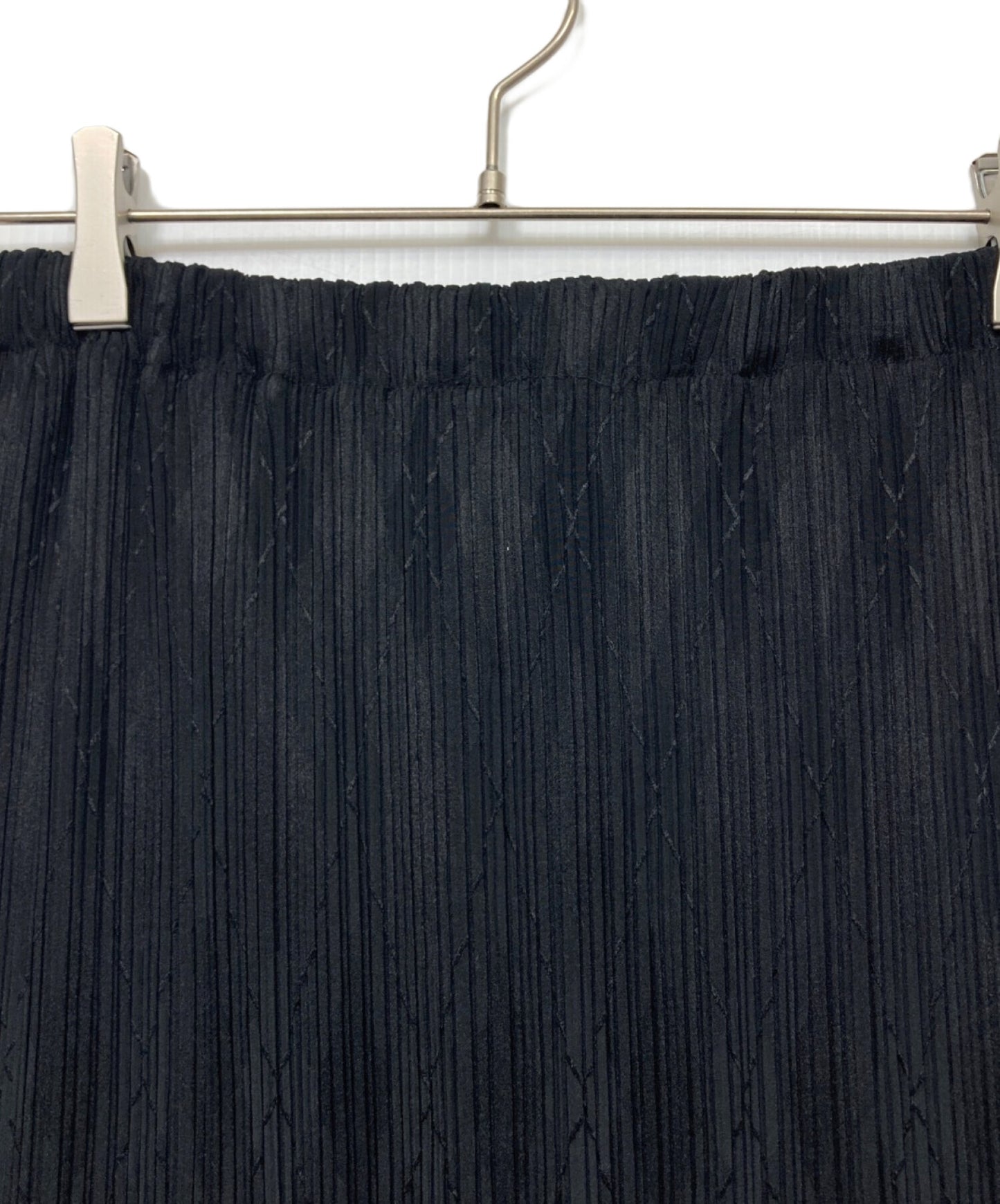 [Pre-owned] ISSEY MIYAKE argyle pleated skirt IM63-FG901