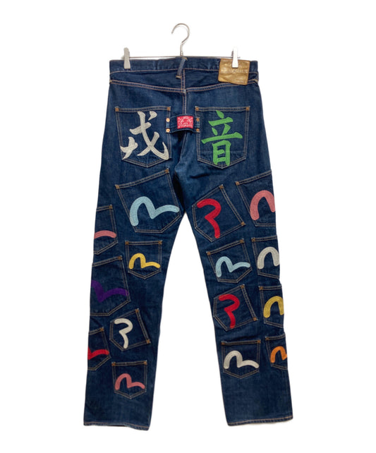 [Pre-owned] EVISU Mennie Pocket Denim Pants