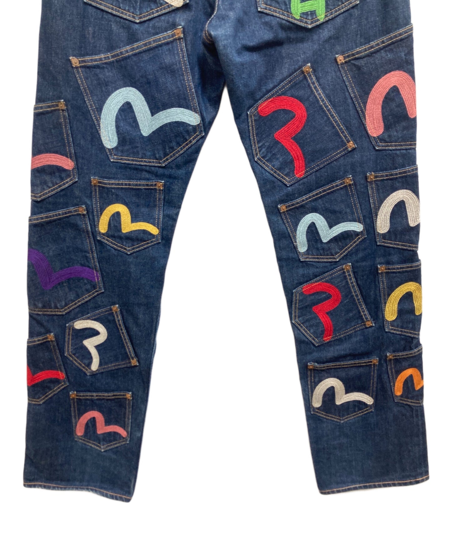 [Pre-owned] EVISU Mennie Pocket Denim Pants