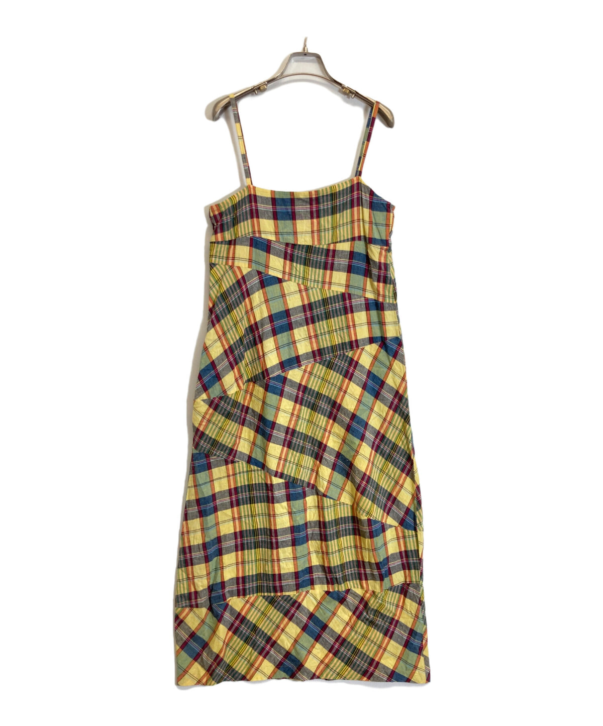 [Pre-owned] tricot COMME des GARCONS Plaid sleeveless dress