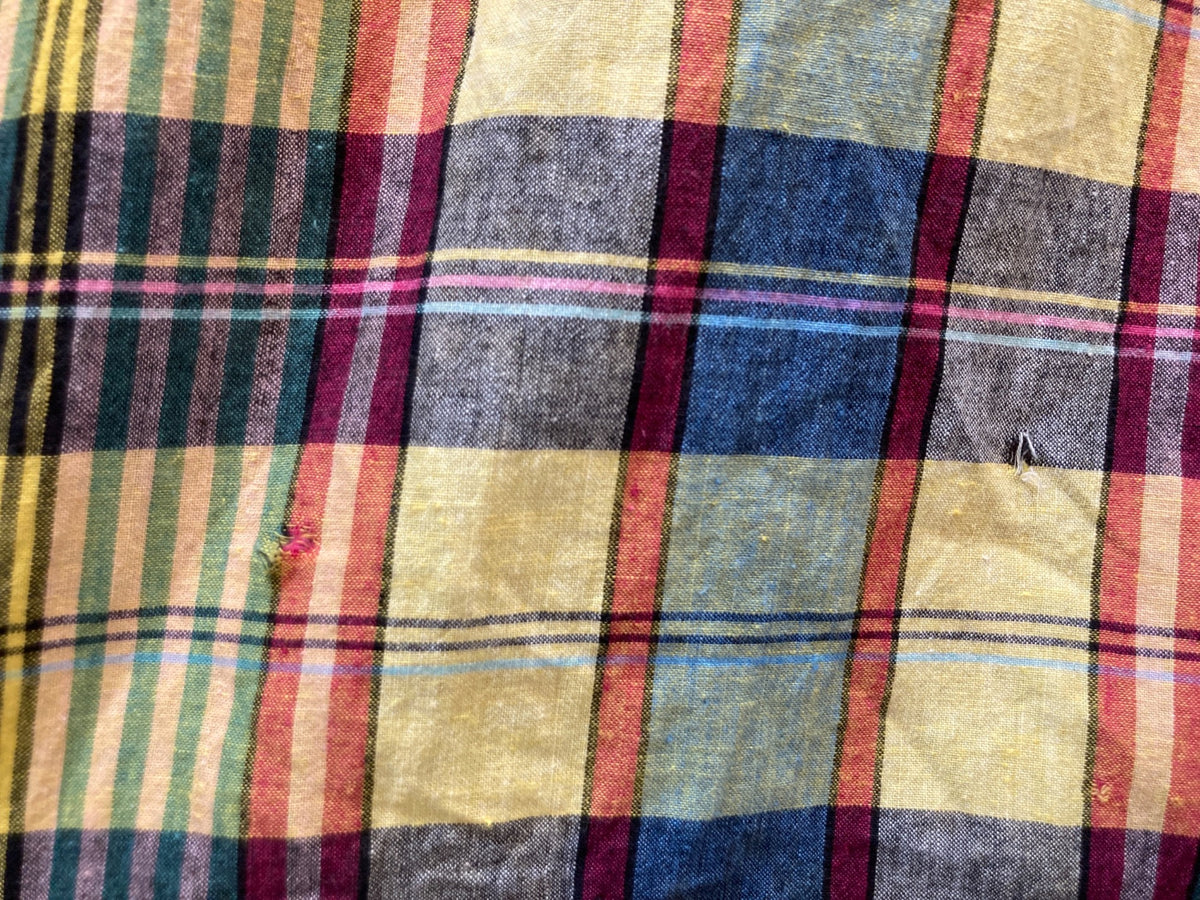 [Pre-owned] tricot COMME des GARCONS Plaid sleeveless dress