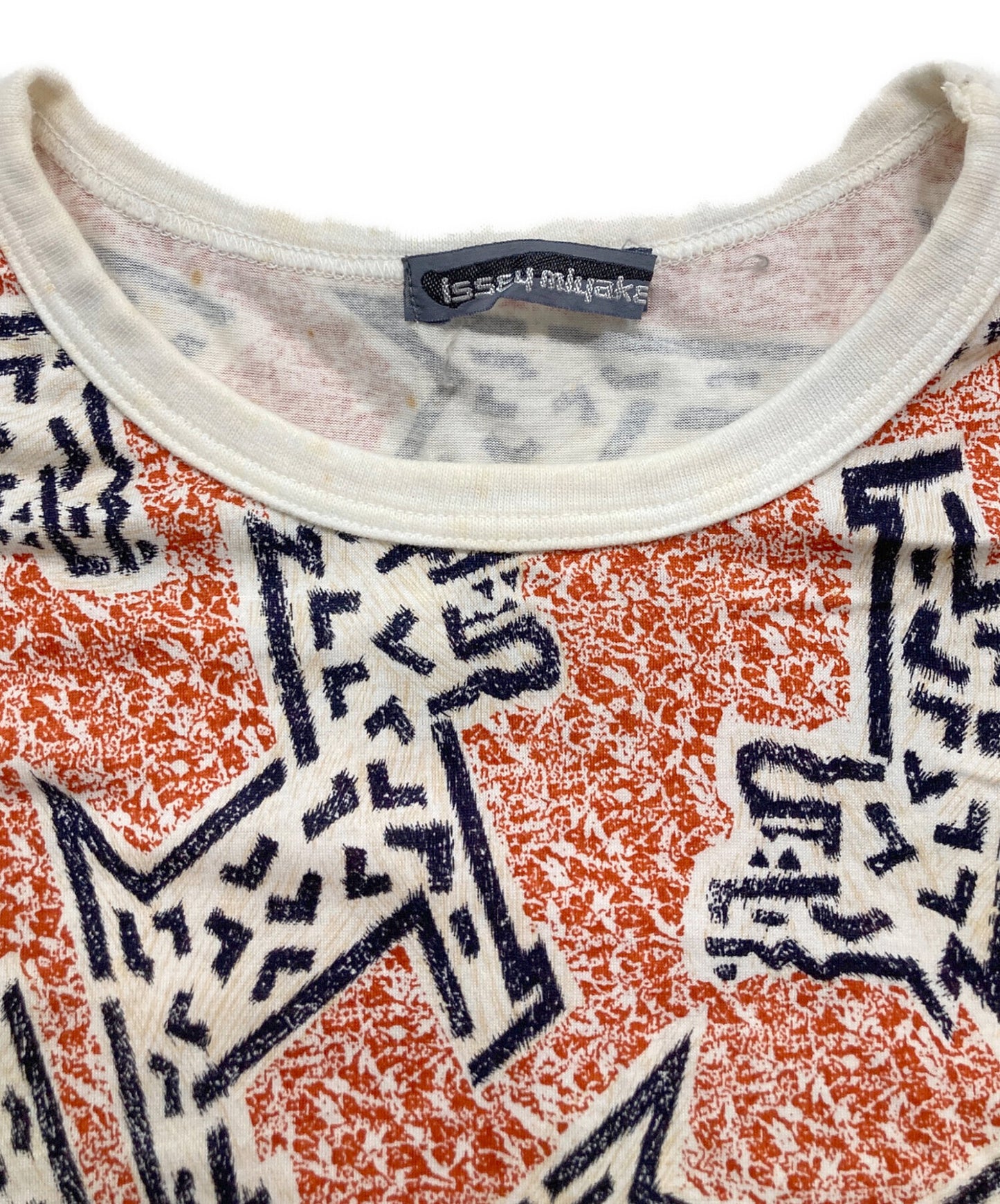 [Pre-owned] ISSEY MIYAKE All-over Print T-Shirt