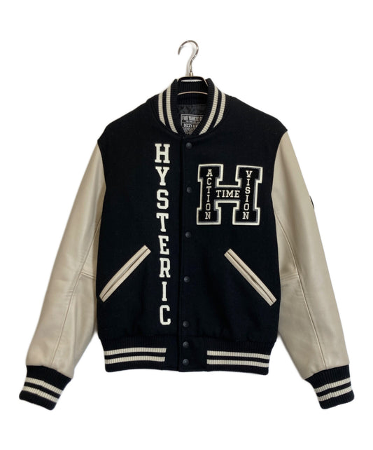 [Pre-owned] Hysteric Glamour SEE NO EVIL embroidered stadium jacket 02223AB09