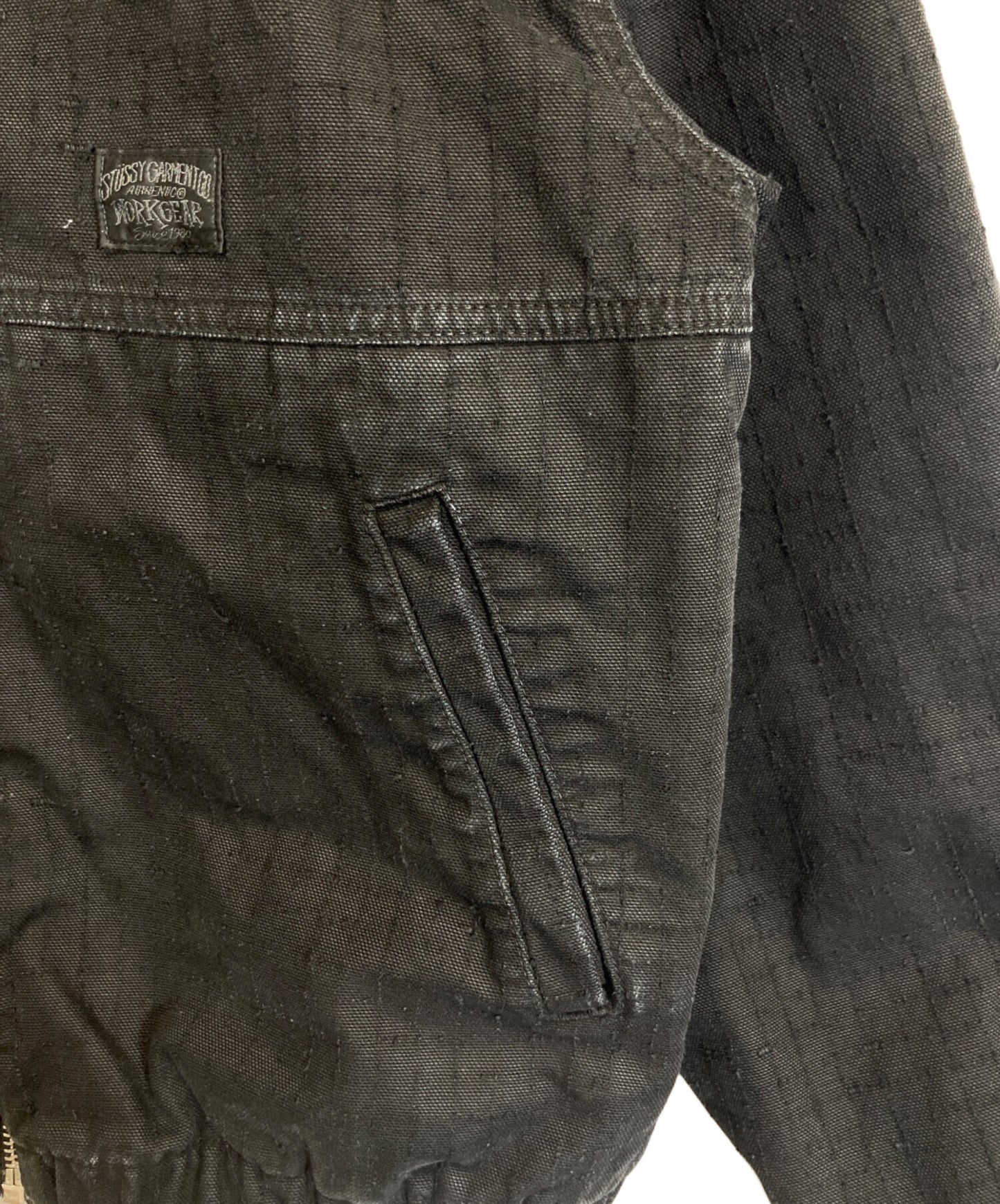 [Pre-owned] stussy WORK JACKET, CANVAS, NEEDLE-PUNCHED 115793
