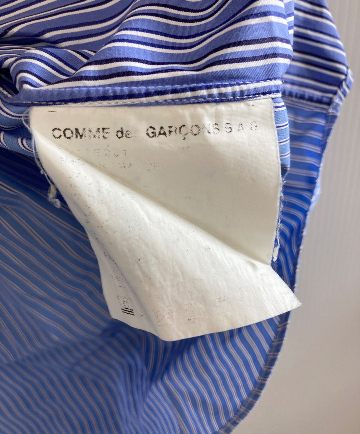 [Pre-owned] COMME des GARCONS SHIRT Striped Shirt