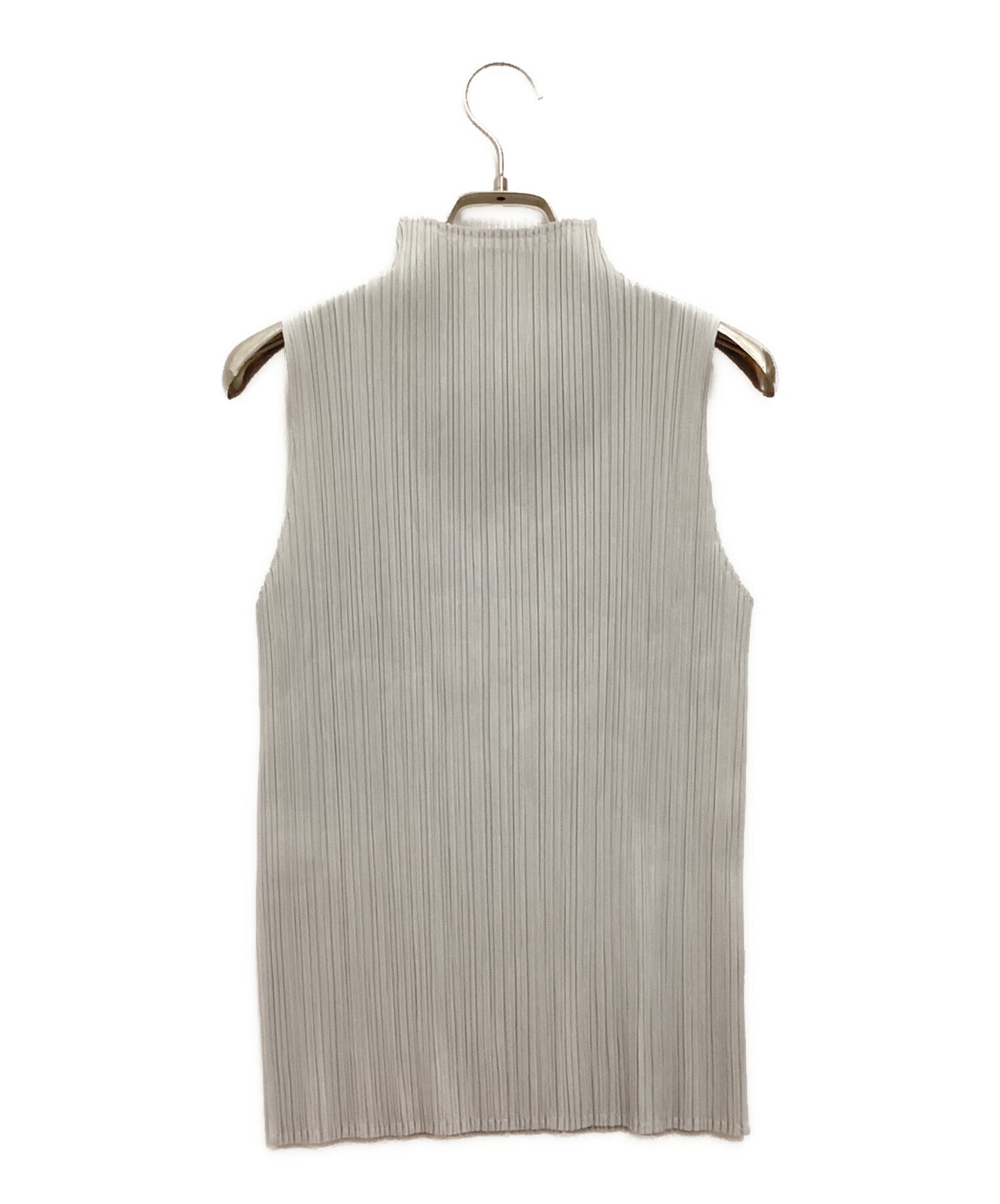 [Pre-owned] PLEATS PLEASE BASICS High Neck Sleeveless Pleated Blouse pp05jk102/3