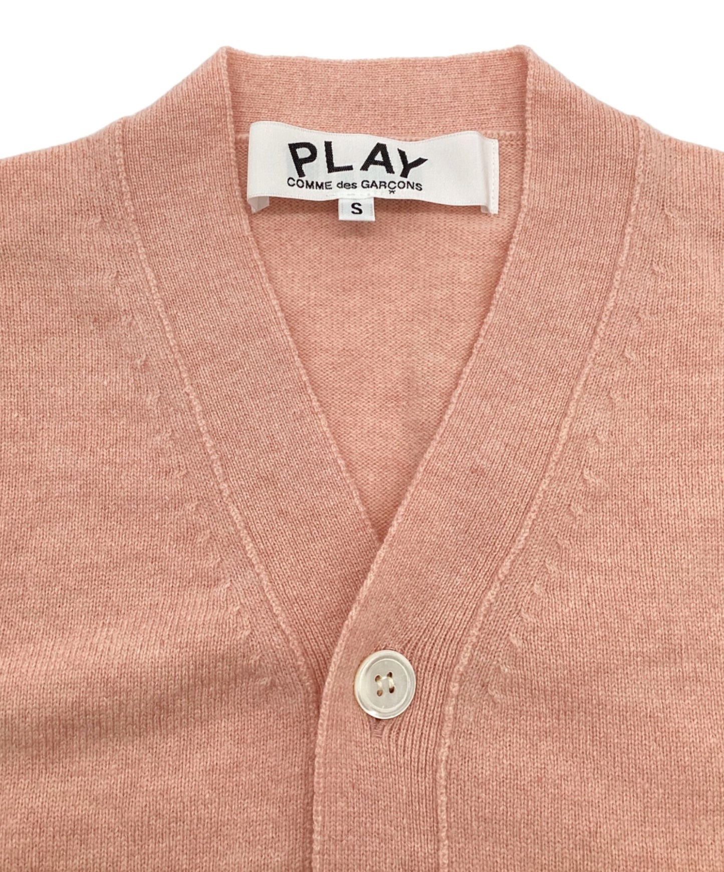 [Pre-owned] PLAY COMME des GARCONS wool cardigan AX-N092