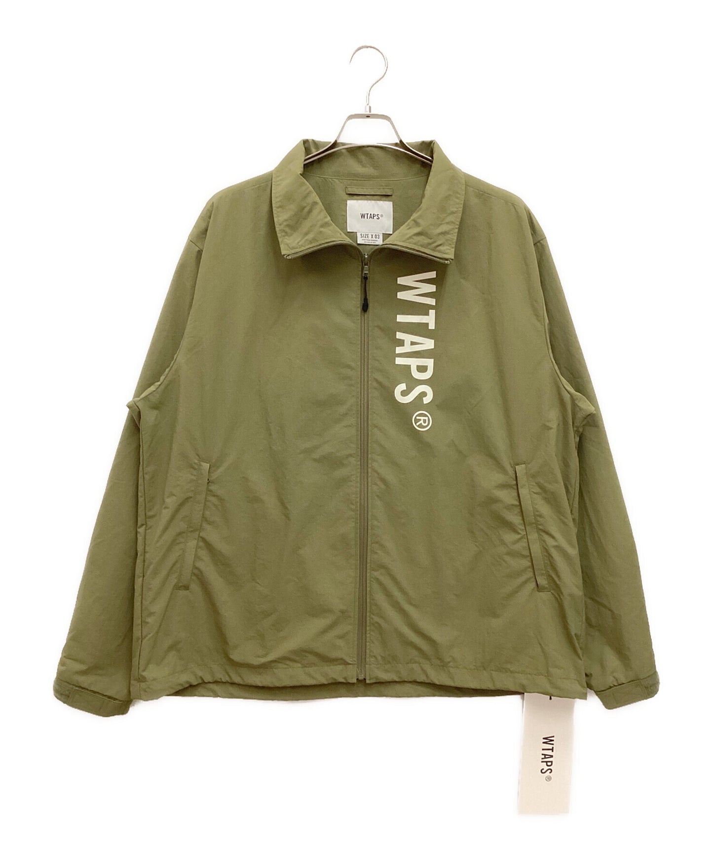 [Pre-owned] WTAPS TRACK / JACKET / NYLON. TUSSAH. PERTEX. SIGN / Track Jacket Nylon TUSSAH. 241CWDT-JKM01