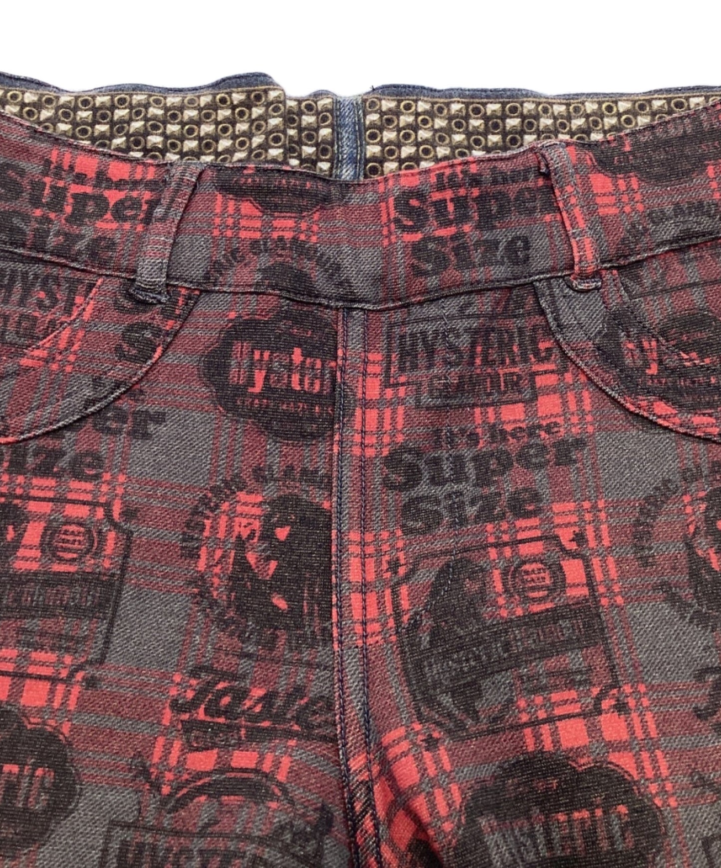 [Pre-owned] Hysteric Glamour Reversible Sweatpants Leggings Transfer Print