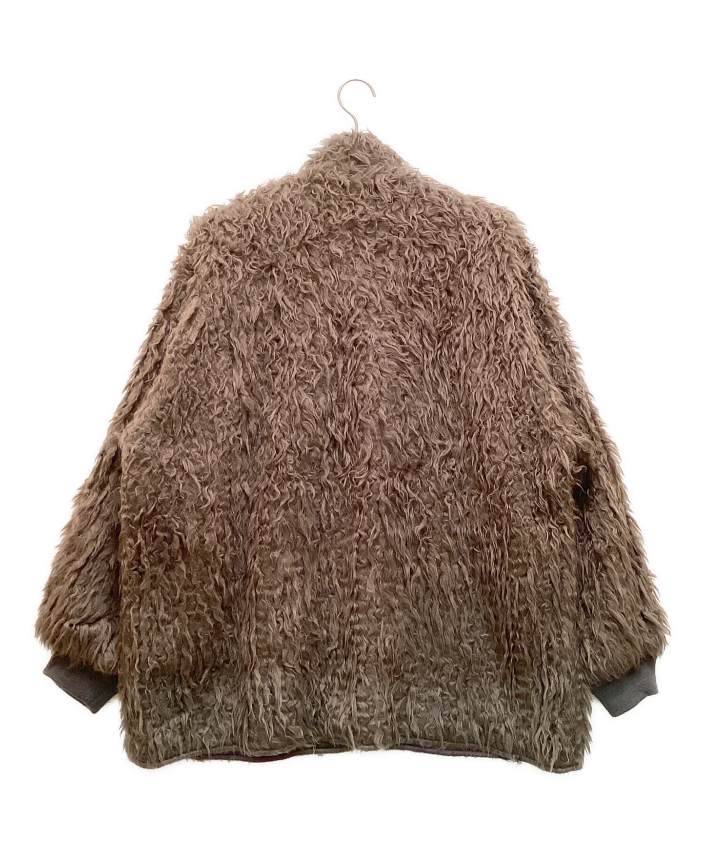 [Pre-owned] Needles Acrylic Wave Fur Sur Coat 22AW lq105