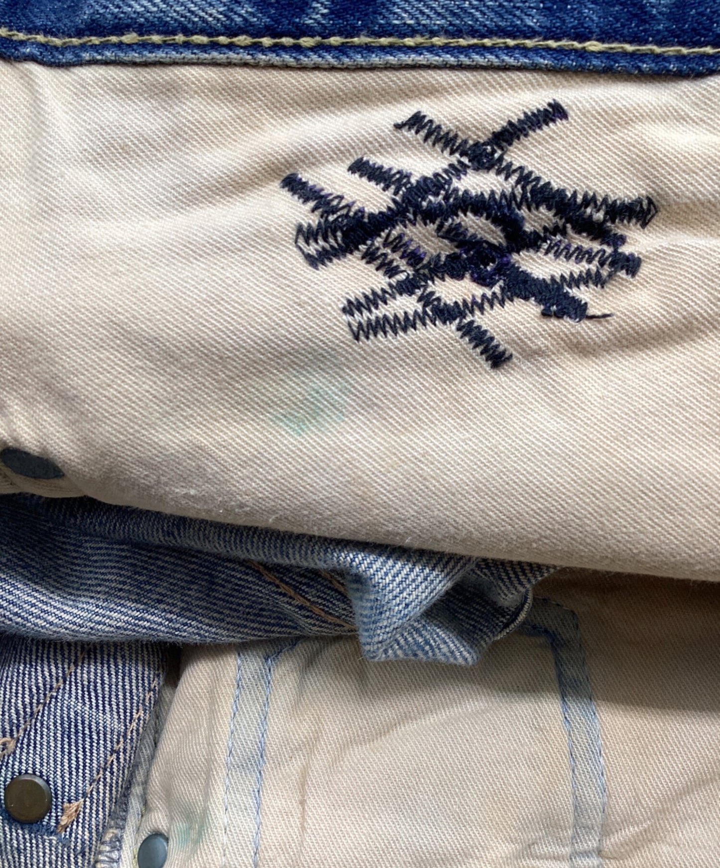 [Pre-owned] Hysteric Glamour Small window remake denim pants