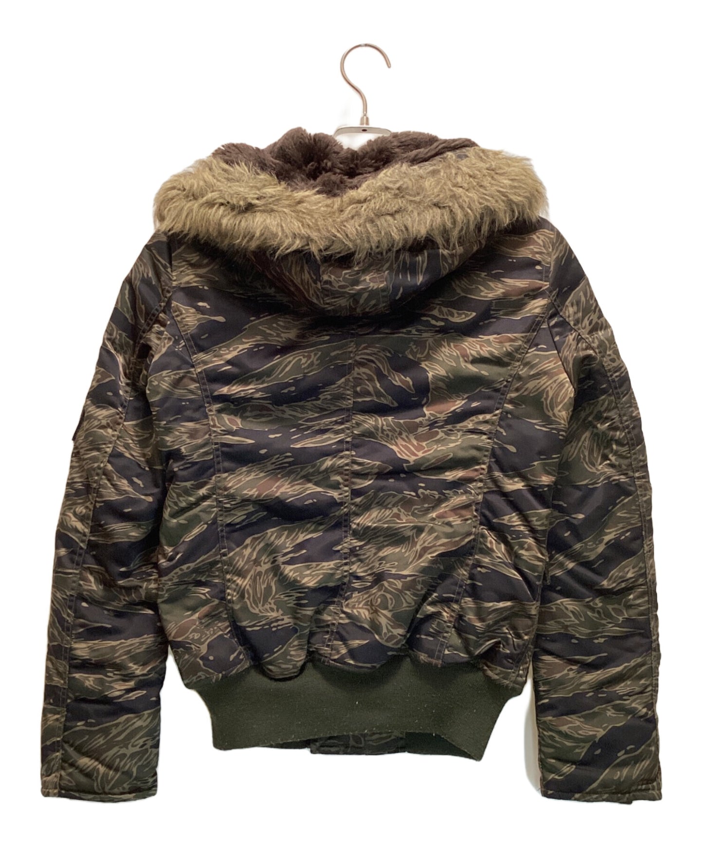[Pre-owned] Hysteric Glamour Tiger Camo N2-B Jacket Hoodie Military 0193ab02