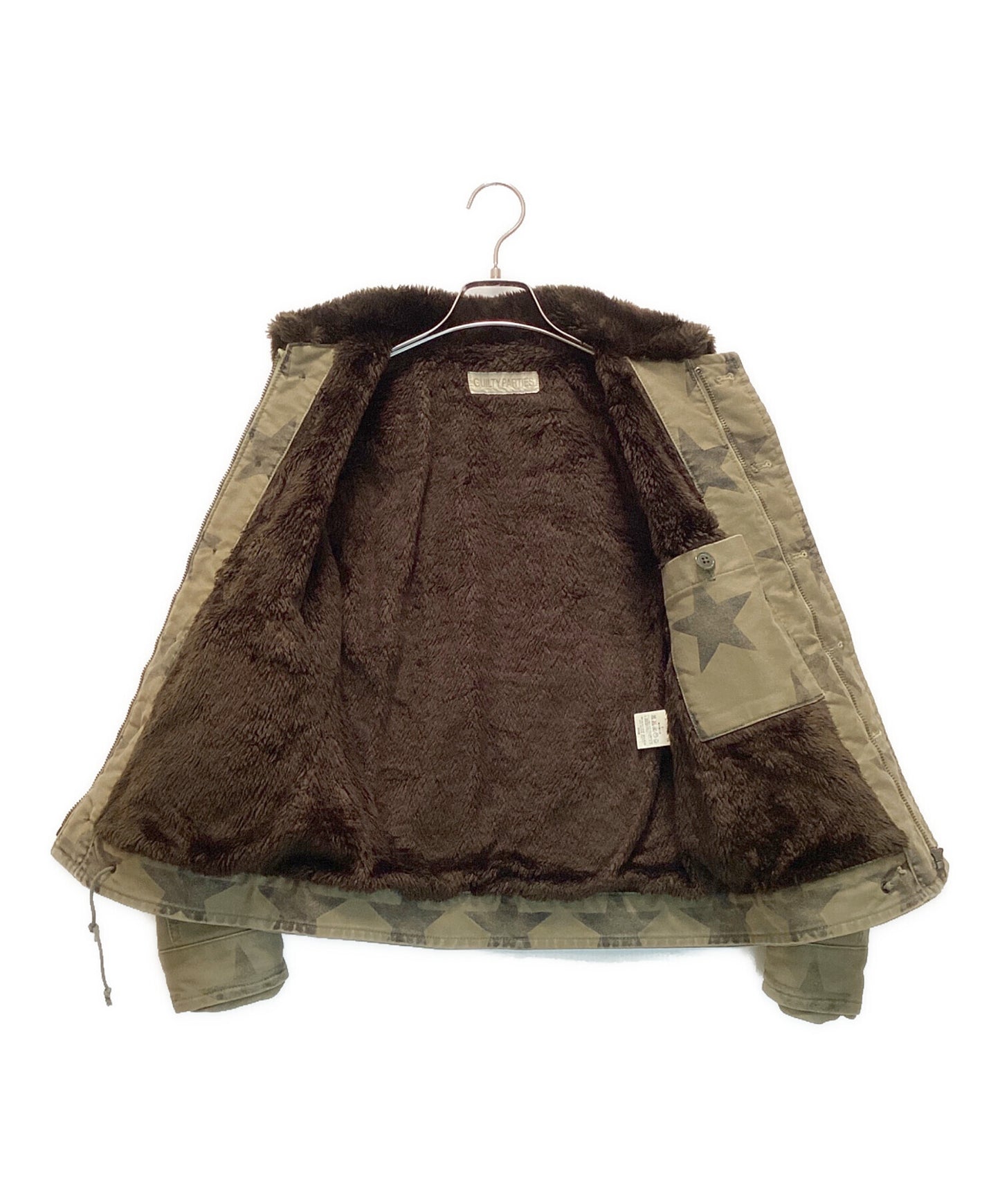 [Pre-owned] WACKO MARIA Star Print N-1 Deck Jacket GUILTY PARTYS