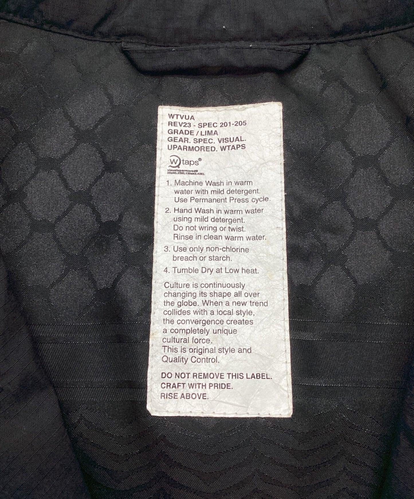 [Pre-owned] WTAPS CROSS BONE JUNGLE JAKET TSDT-SHM04