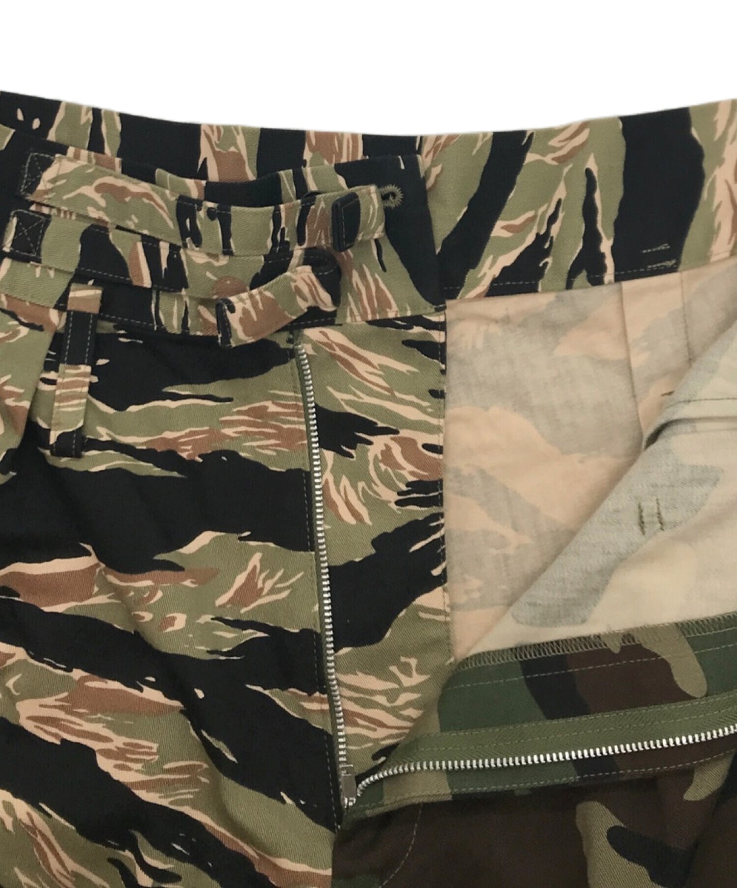 [Pre-owned] s'yte Multi camouflage wide pants US-P18-800