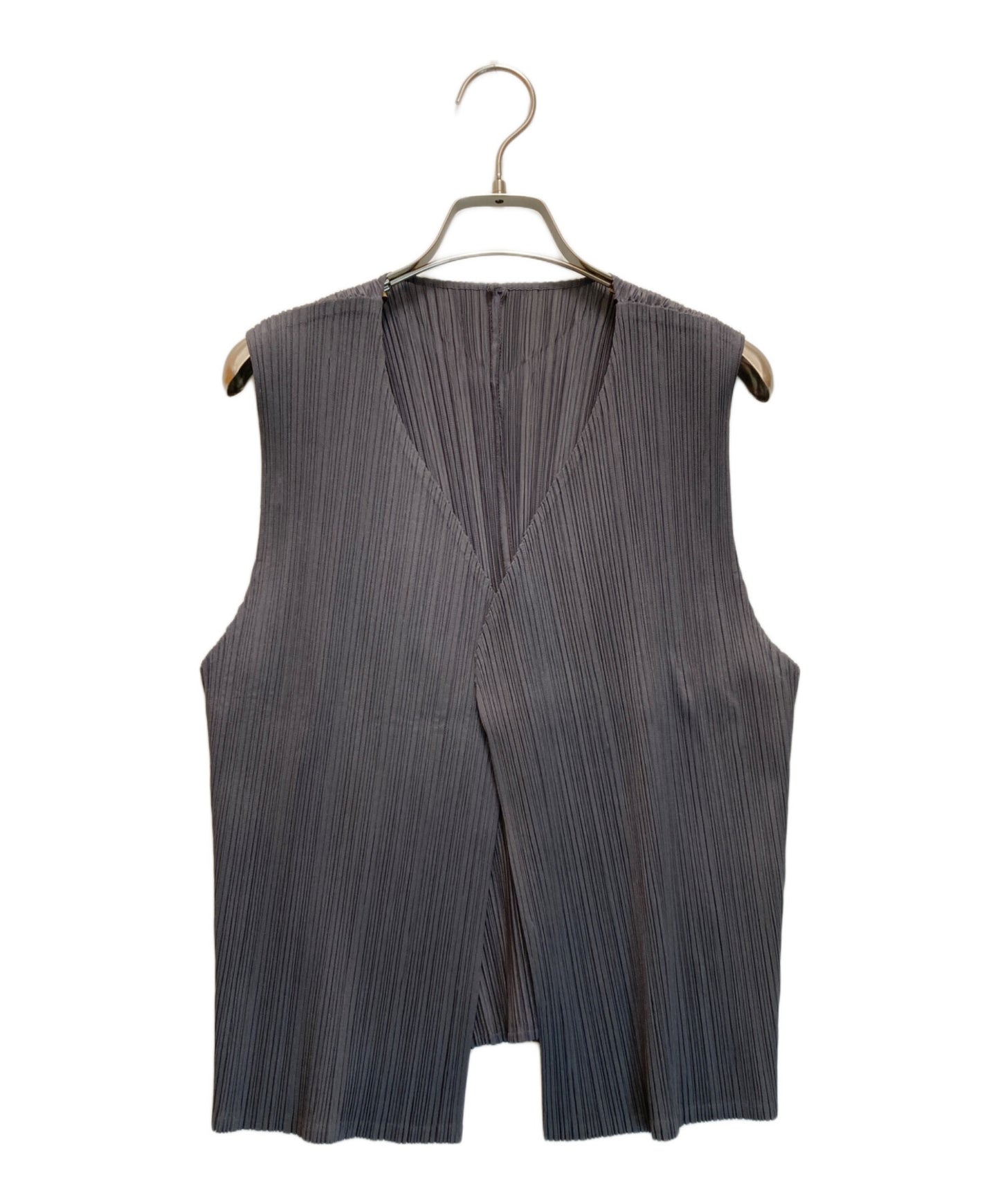 [Pre-owned] PLEATS PLEASE pleated gilet PP04-JE621