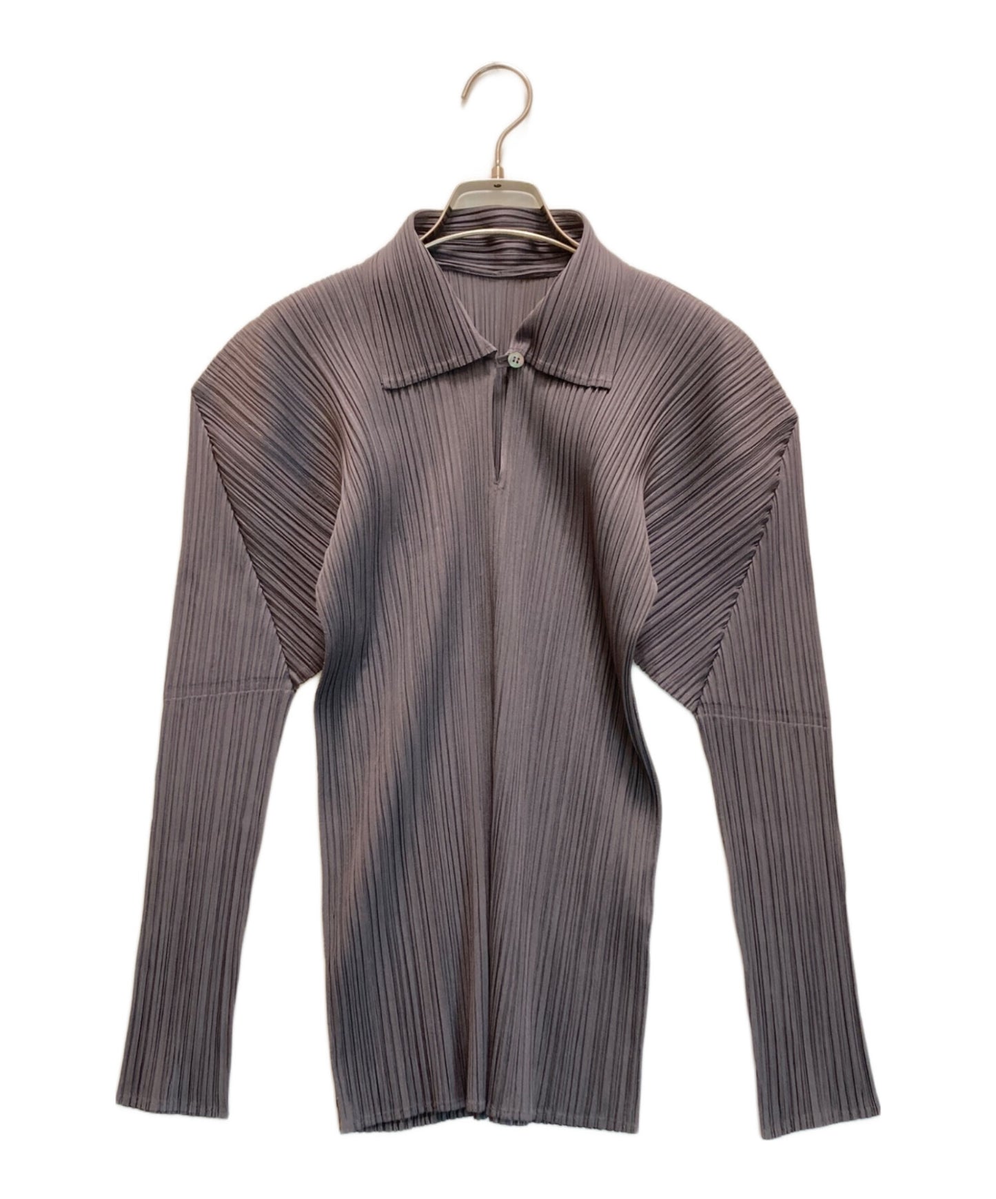 [Pre-owned] PLEATS PLEASE Skipper Pleated Cut and Sewn with Collar PP05-JK606