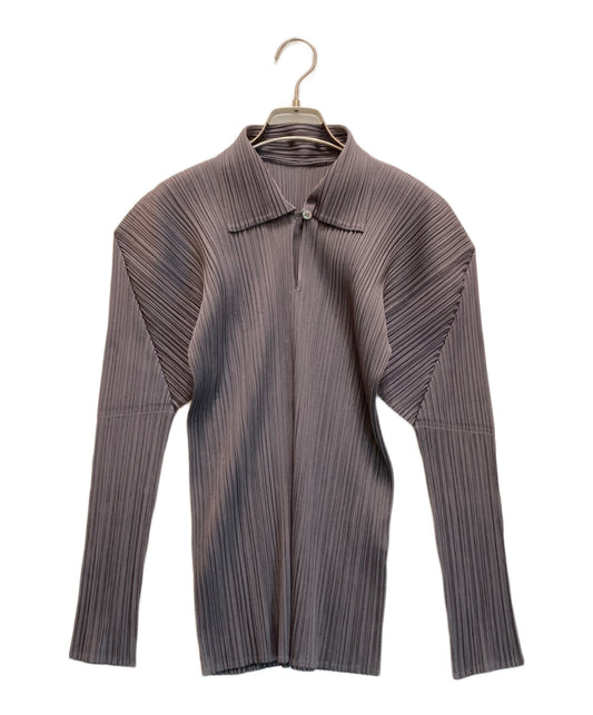 [Pre-owned] PLEATS PLEASE Skipper Pleated Cut and Sewn with Collar PP05-JK606