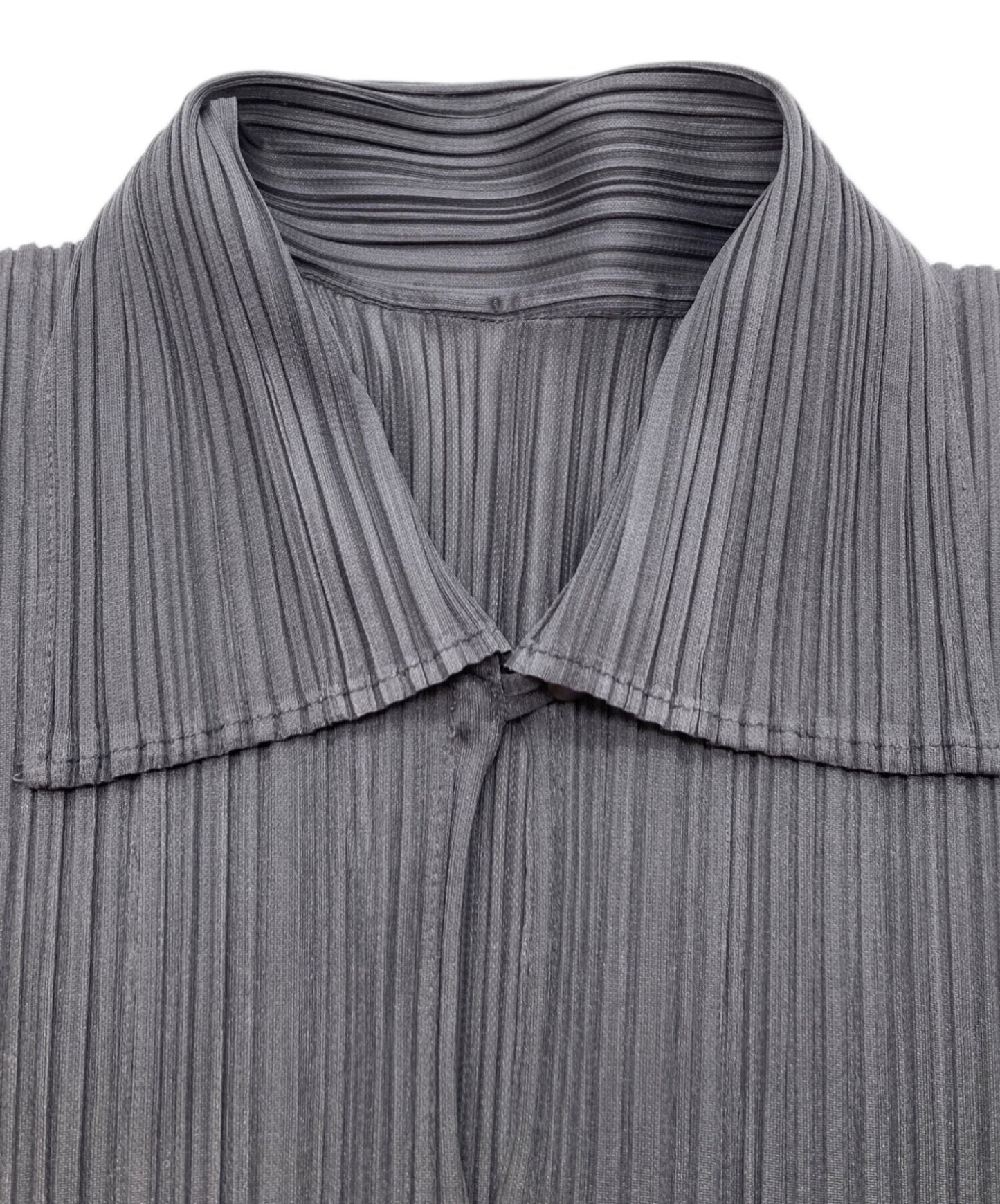 [Pre-owned] PLEATS PLEASE Skipper Pleated Cut and Sewn with Collar PP05-JK606