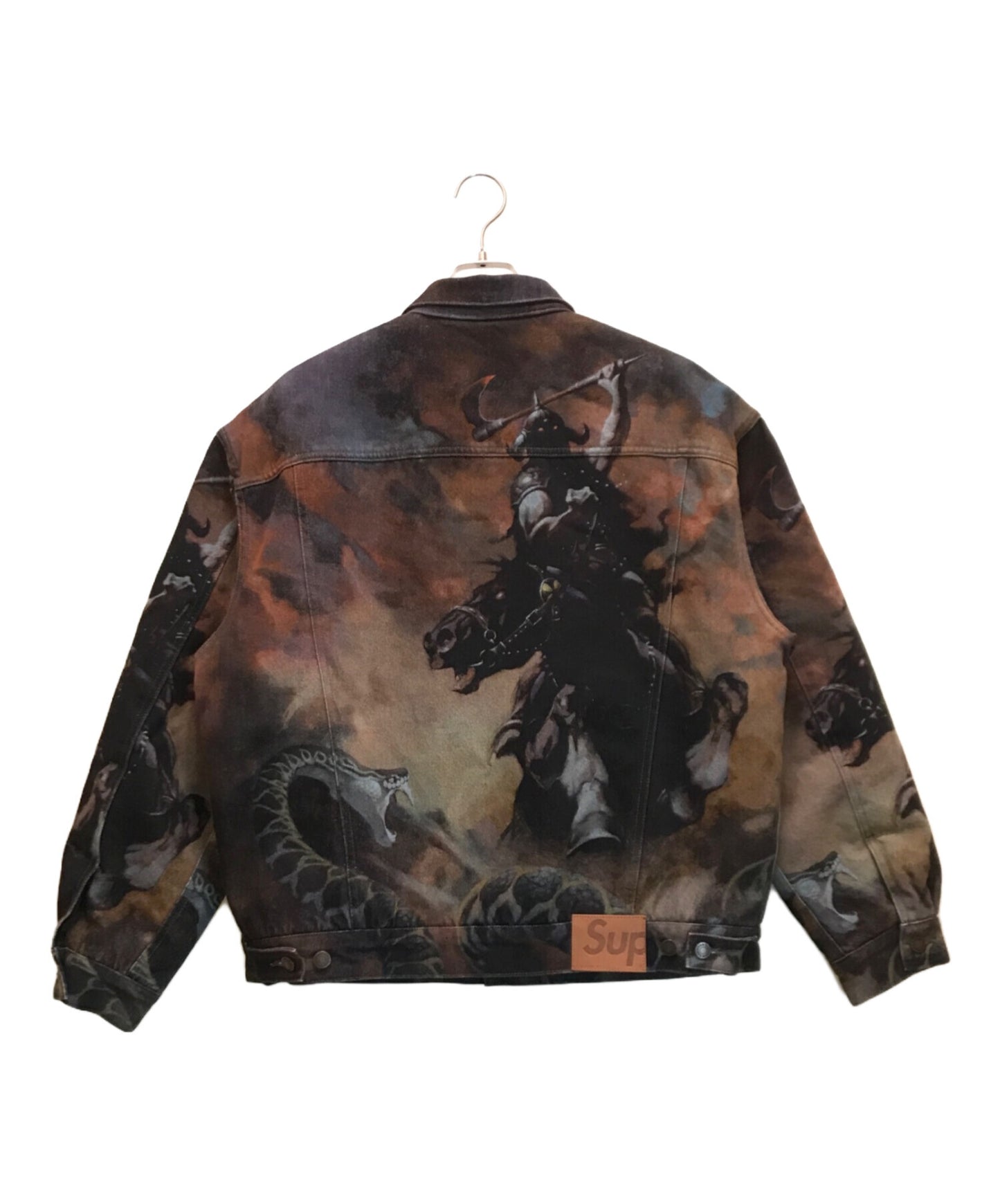 [Pre-owned] SUPREME Four Shearling Rind Tracker Jacket "Multi"