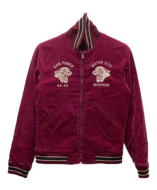 [Pre-owned] Hysteric Glamour VelourSouvenir Jacket / Bespoke / Souvenir Jacket 0213AB11