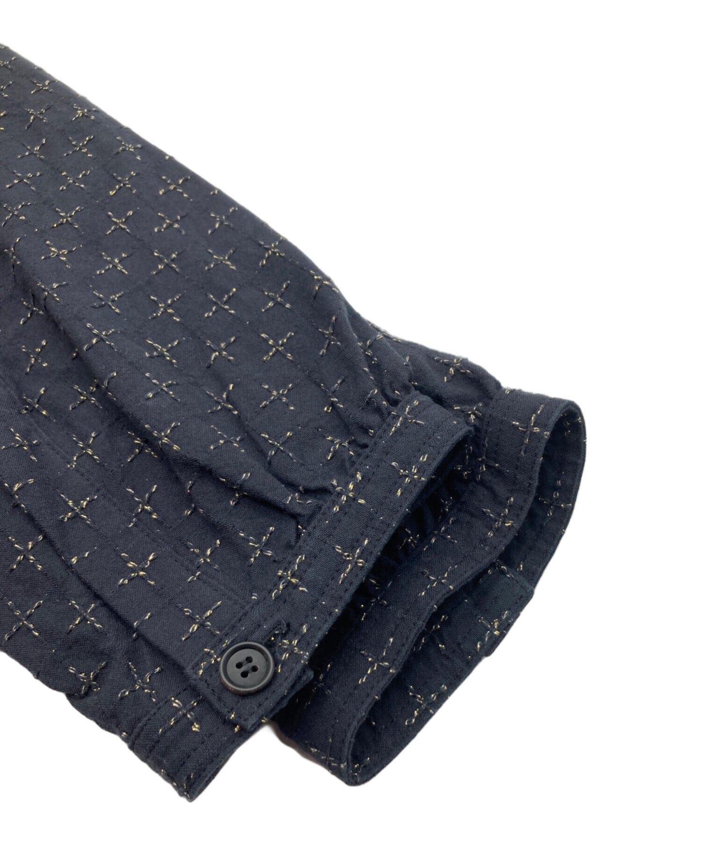 [Pre-owned] s'yte Cotton Cloth Stitched Tassel Shirt Pullover Shirt Blouse Shirt UM-B20-035