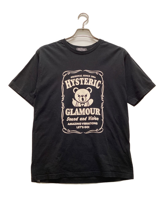 [Pre-owned] Hysteric Glamour BEAR LABEL T-shirt / BEAR LEVEL T-shirt / Short-sleeved printed cut and sewn 02221CT01