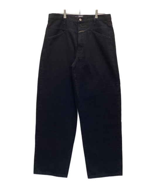 [Pre-owned] SUPREME X-Seam Baggy Jean / Collaboration X-Seam Baggy Denim Pants / Baggy Jeans / Loose Fit Jeans / Black Denim