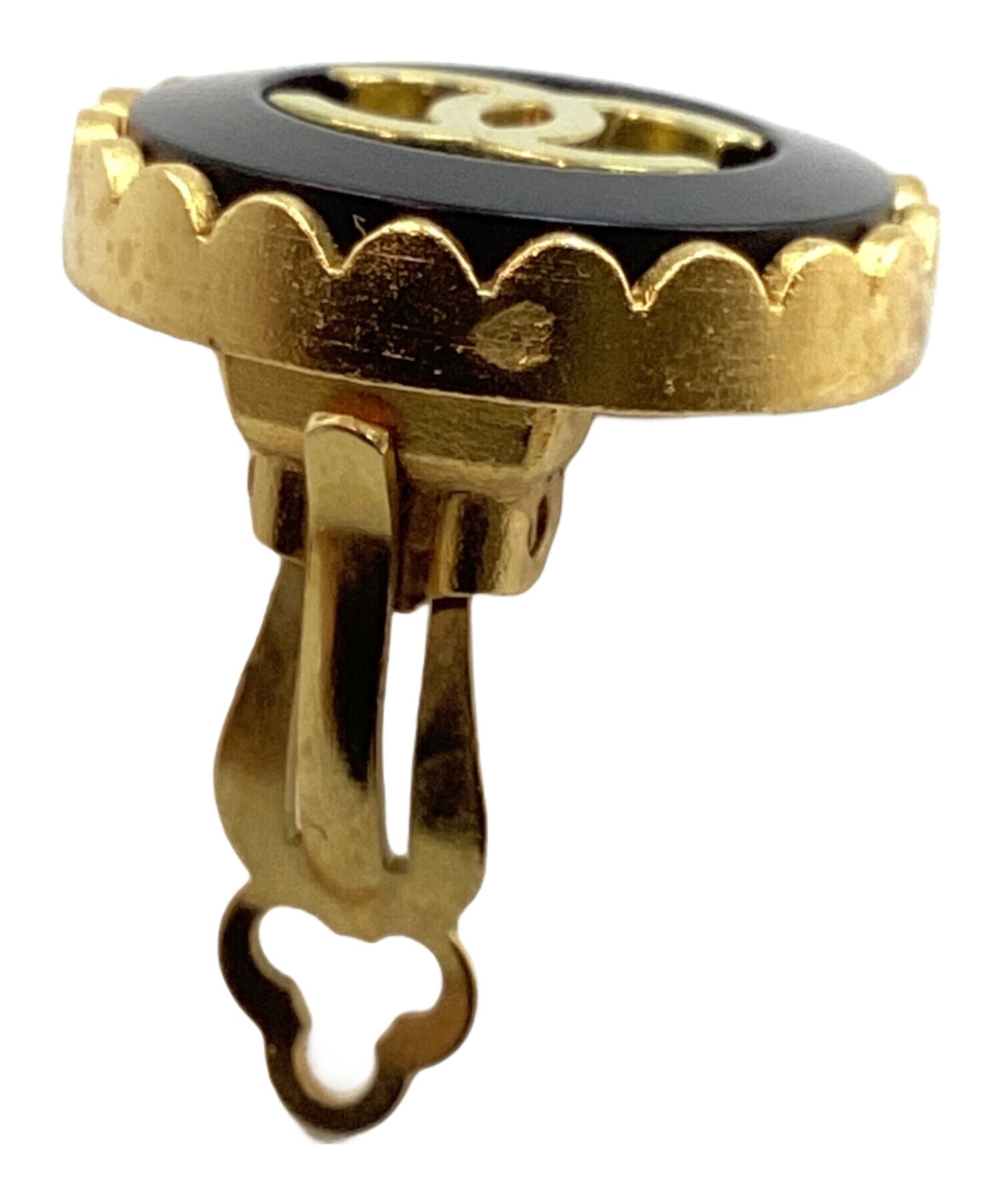 [Pre-owned] CHANEL Coco Mark Circle Earrings