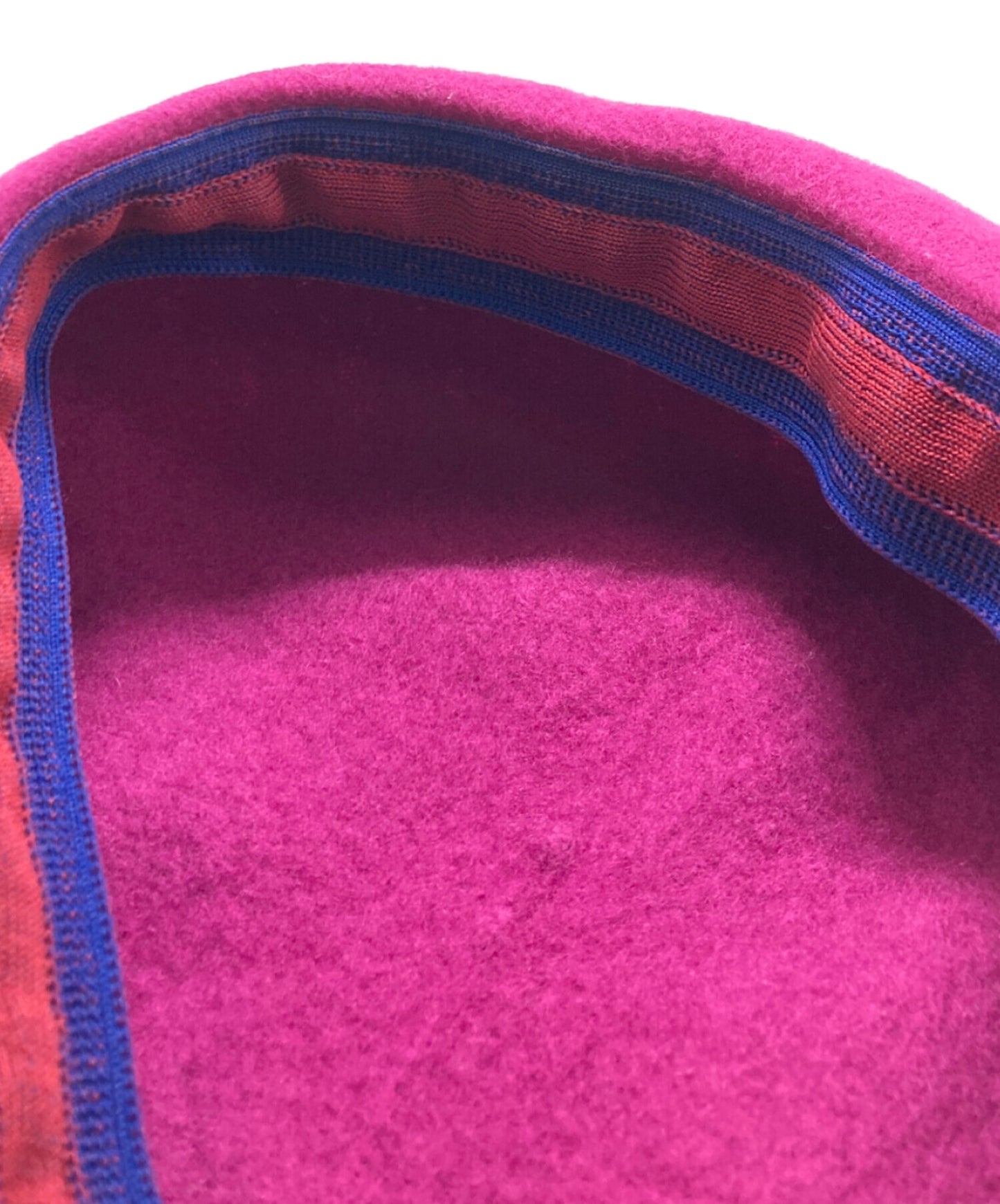 [Pre-owned] Vivienne Westwood Orb Embroidery Beret / Logo Embroidery Hat / Hunting 26-041-68121