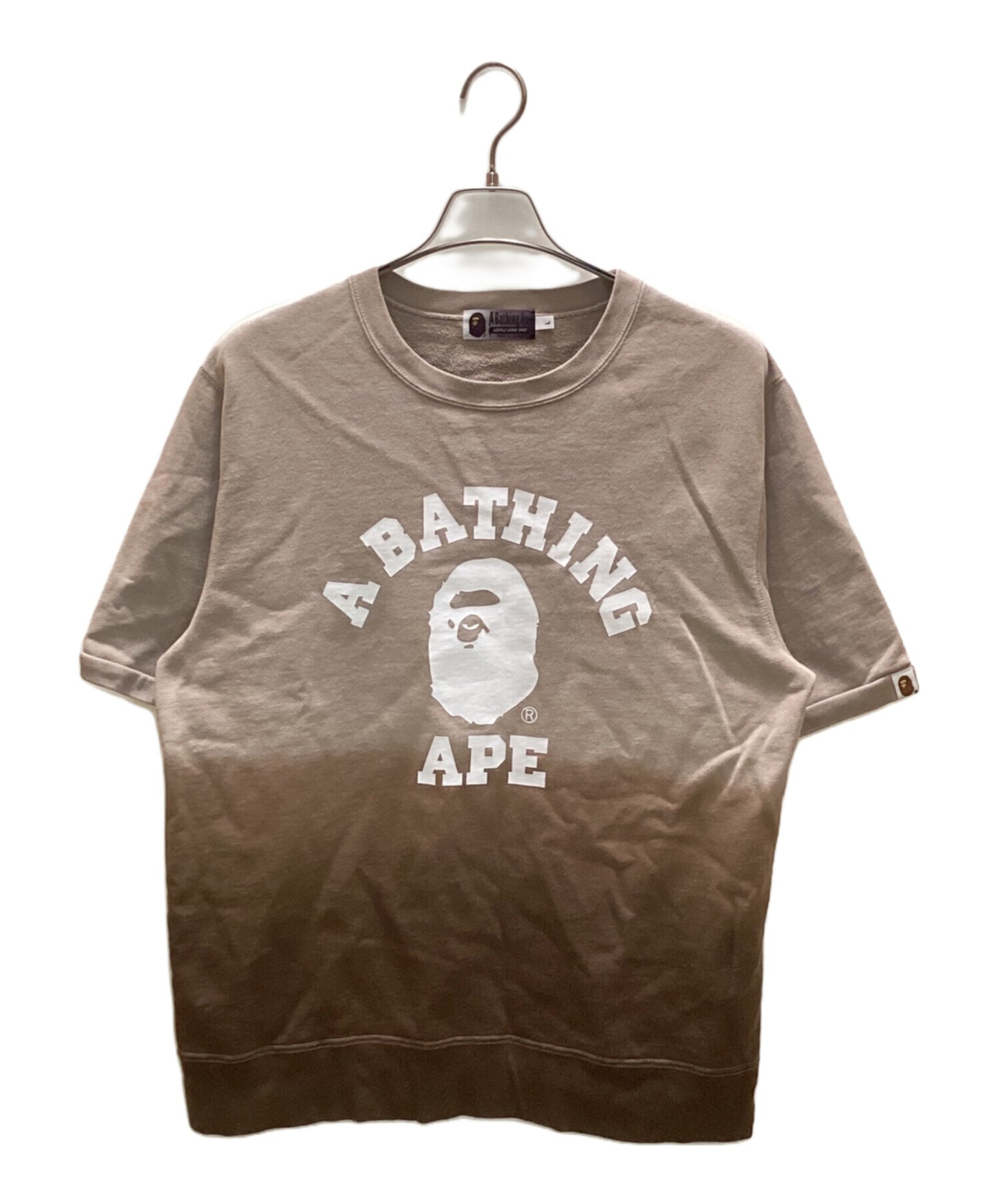 [Pre-owned] A BATHING APE gradation short sleeve sweat 001SWJ201004M