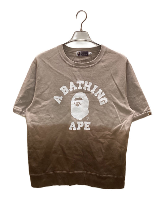 [Pre-owned] A BATHING APE gradation short sleeve sweat 001SWJ201004M
