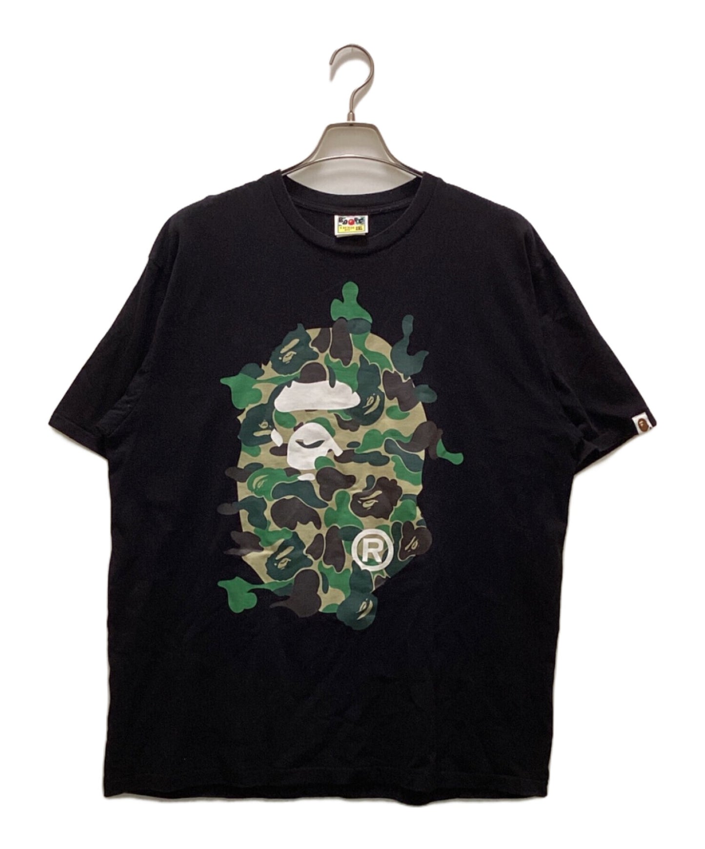 [Pre-owned] A BATHING APE ABC Camo Rebuild Big Ape Head T-Shirt 001TEK301040M