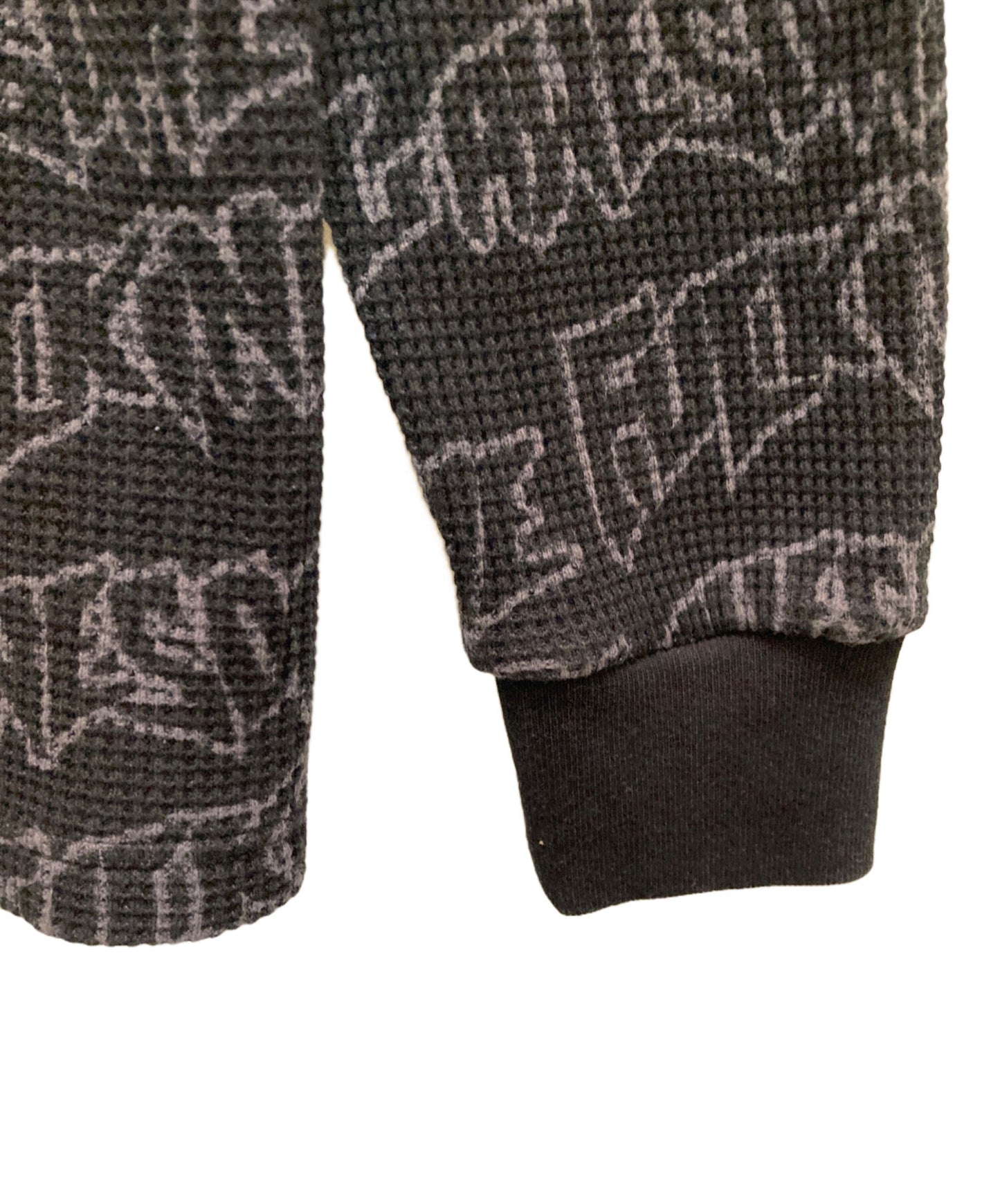 [Pre-owned] NEIGHBORHOOD WAFFLE FABRIC CREWNECK LS / Collaboration waffle cut & sewn 251uwfgn-csm01s