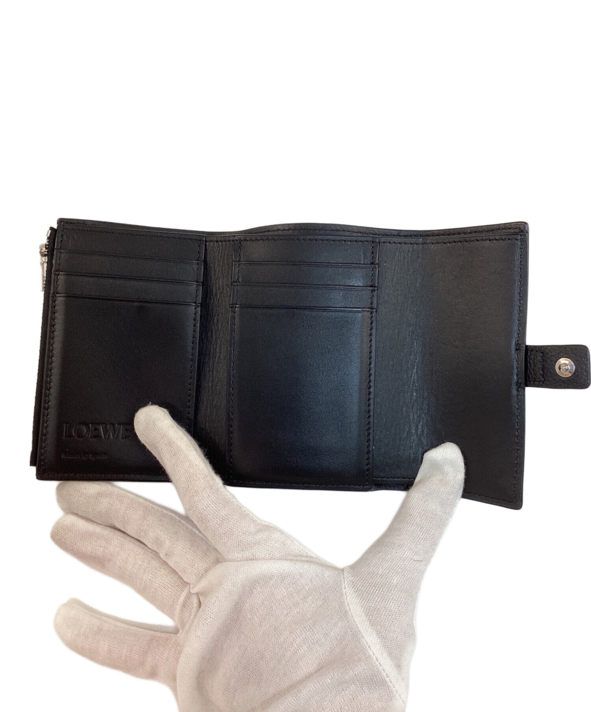 [Pre-owned] LOEWE Vertical wallet small / SGC TRIFOLD WALLET / Trifold wallet C660S86X04