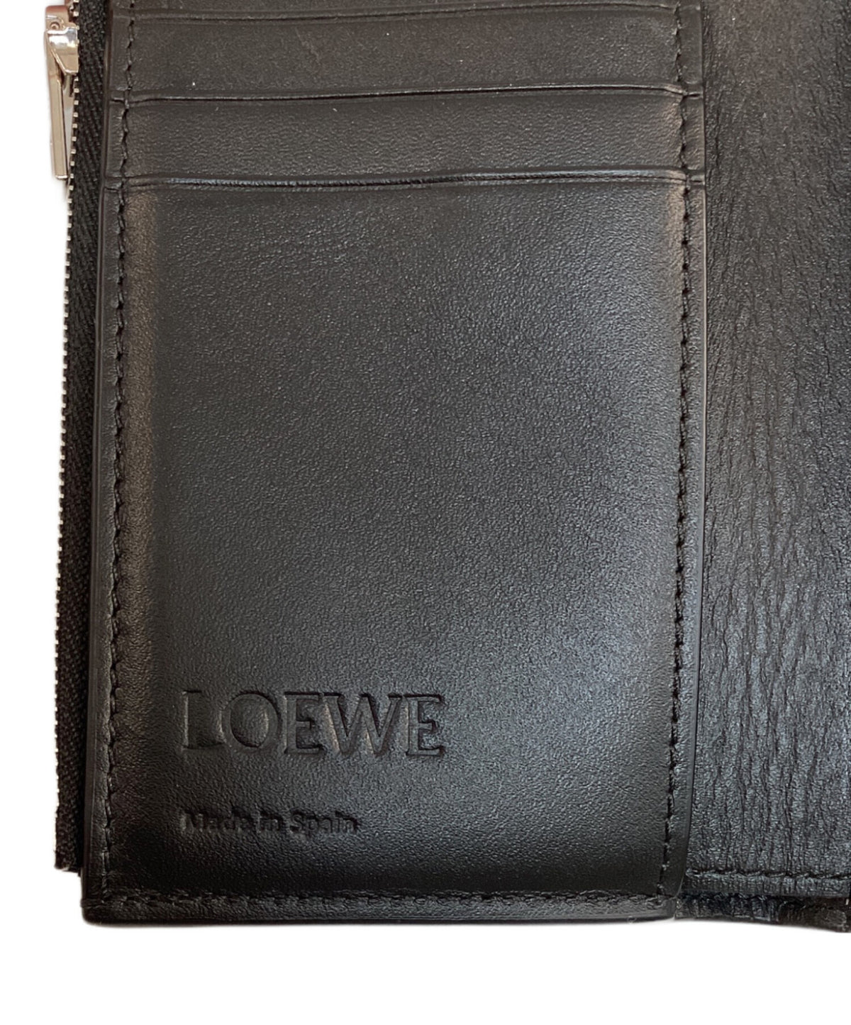 [Pre-owned] LOEWE Vertical wallet small / SGC TRIFOLD WALLET / Trifold wallet C660S86X04