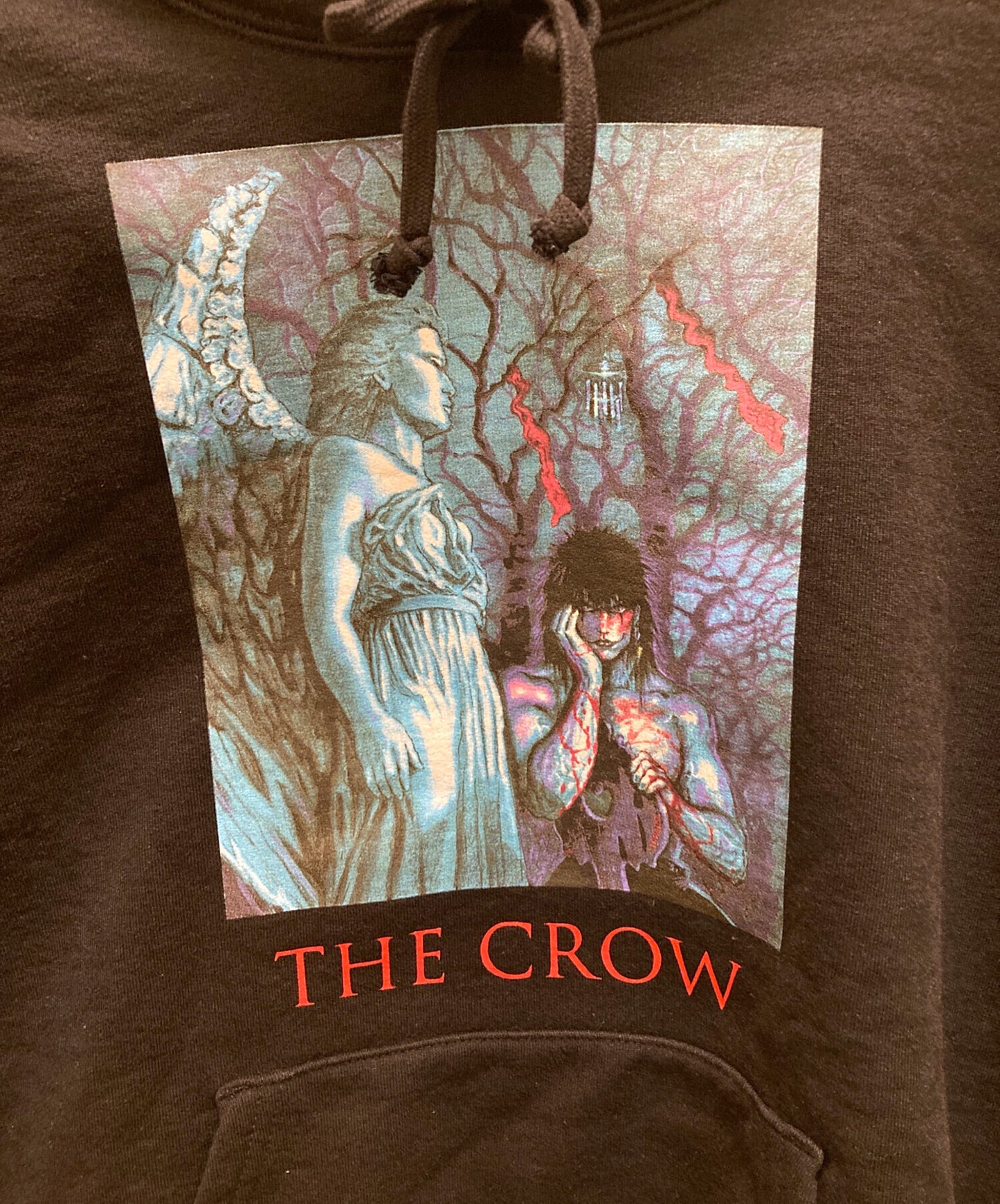 [Pre-owned] SUPREME Hooded Sweatshirt James O'Barr "The Crow" / The Crow Hooded Sweatshirt / Lined Hoodie