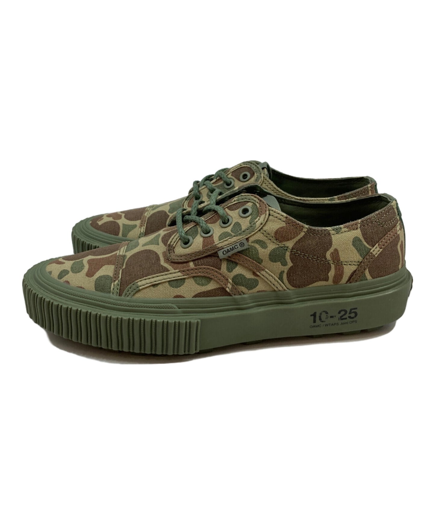 [Pre-owned] WTAPS Seylynn Lug "Duck Camo" Low Cut Sneaker / Seylynn Lug "Duck Camo" / Camo Shoes 721278
