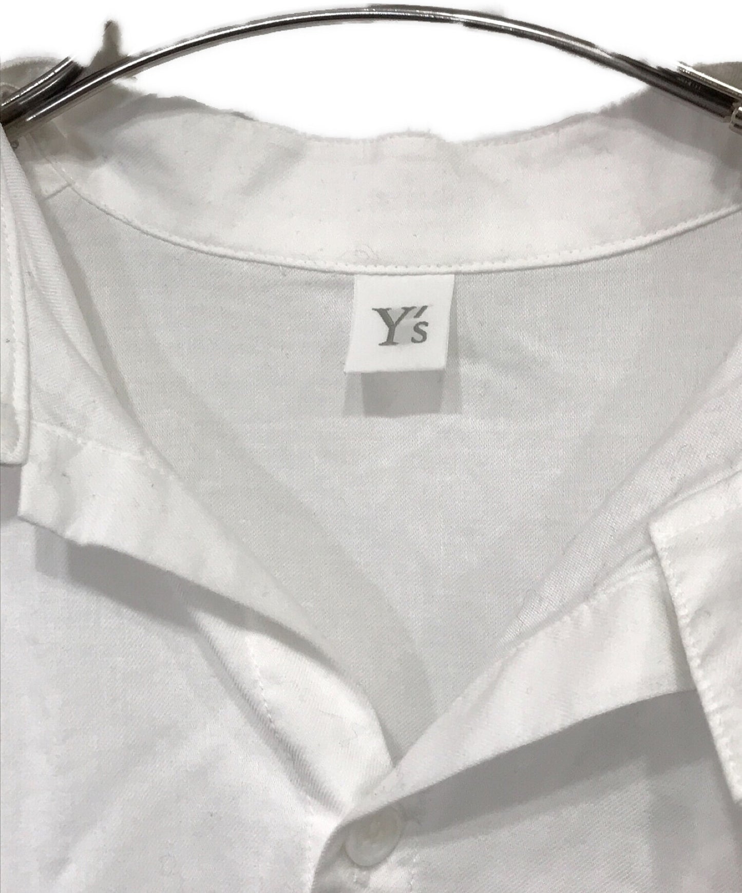 [Pre-owned] Y's [Y's BORN PRODUCT] THIN COTTON TWILL MANDARIN COLLAR SHIRT Cotton Long Shirt YJ-B82-003