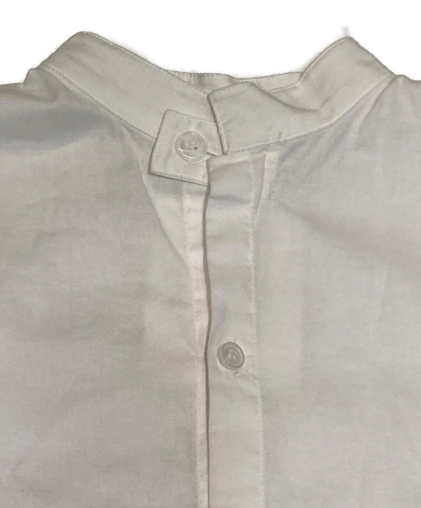 [Pre-owned] Y's [Y's BORN PRODUCT] THIN COTTON TWILL MANDARIN COLLAR SHIRT Cotton Long Shirt YJ-B82-003