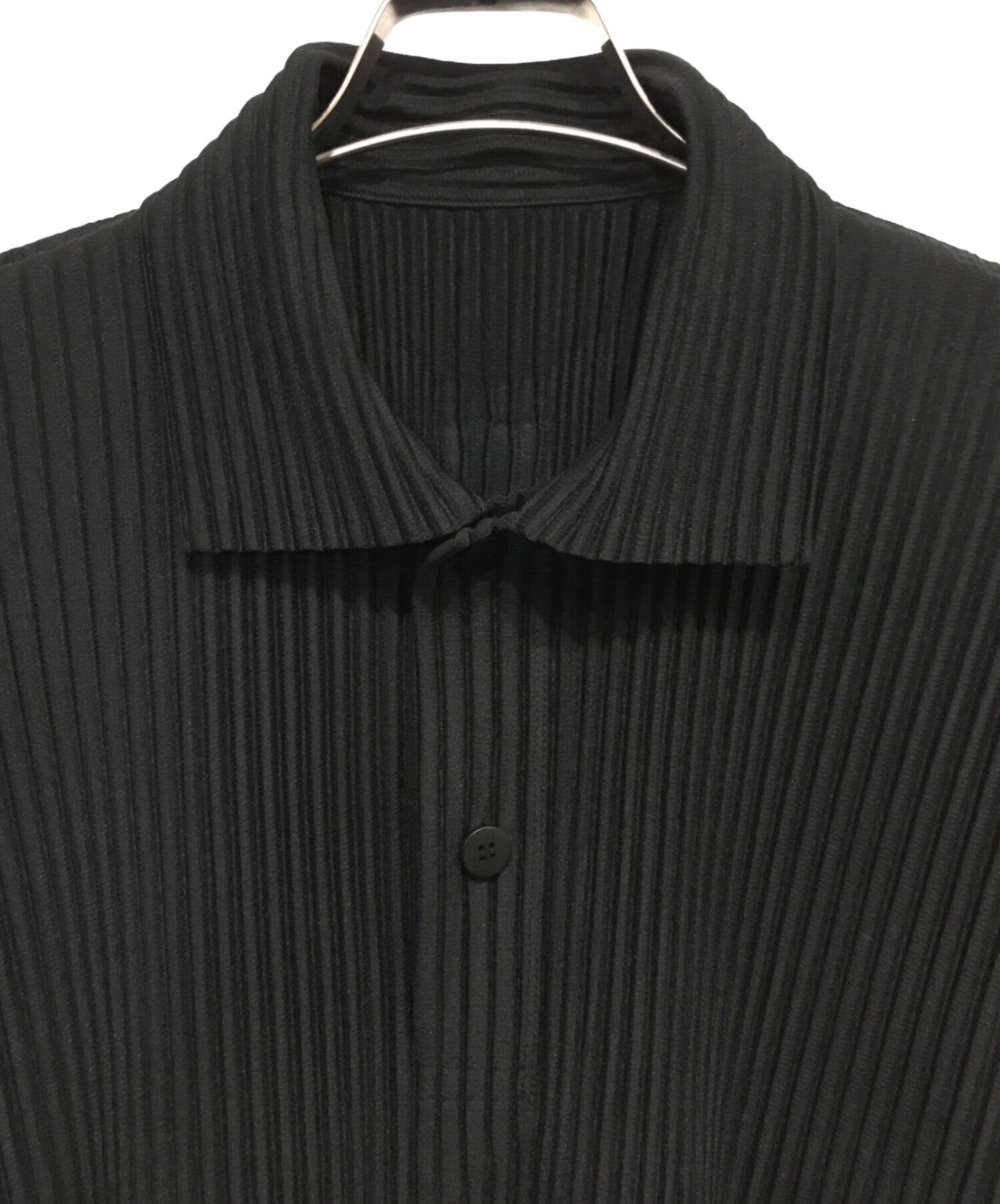 [Pre-owned] HOMME PLISSE ISSEY MIYAKE pleated polo shirt HP41JM121