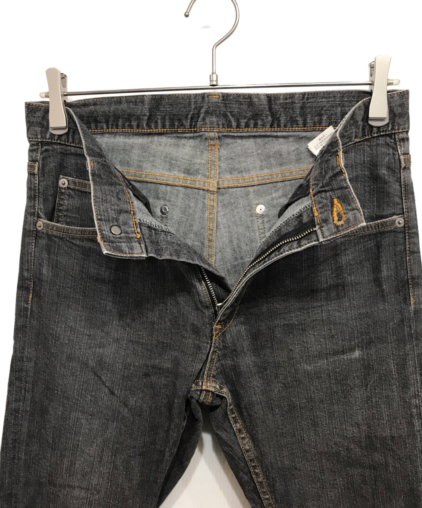 [Pre-owned] Vivienne Westwood man Big Orb Embroidered Skinny Denim Pants