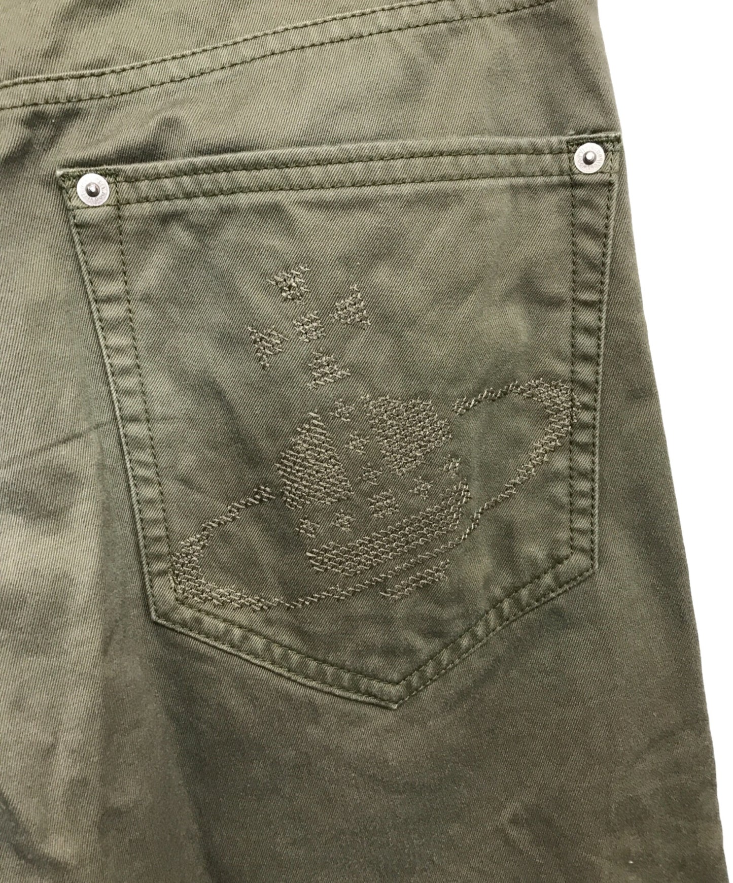 [Pre-owned] Vivienne Westwood man Orb Embroidery Narrow Pants