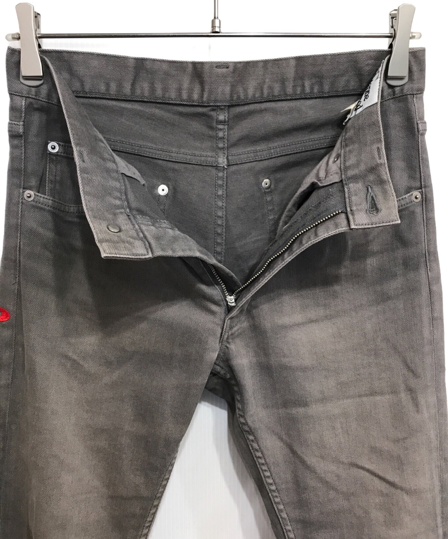 [Pre-owned] Vivienne Westwood man Orb Embroidered Skinny Denim Pants