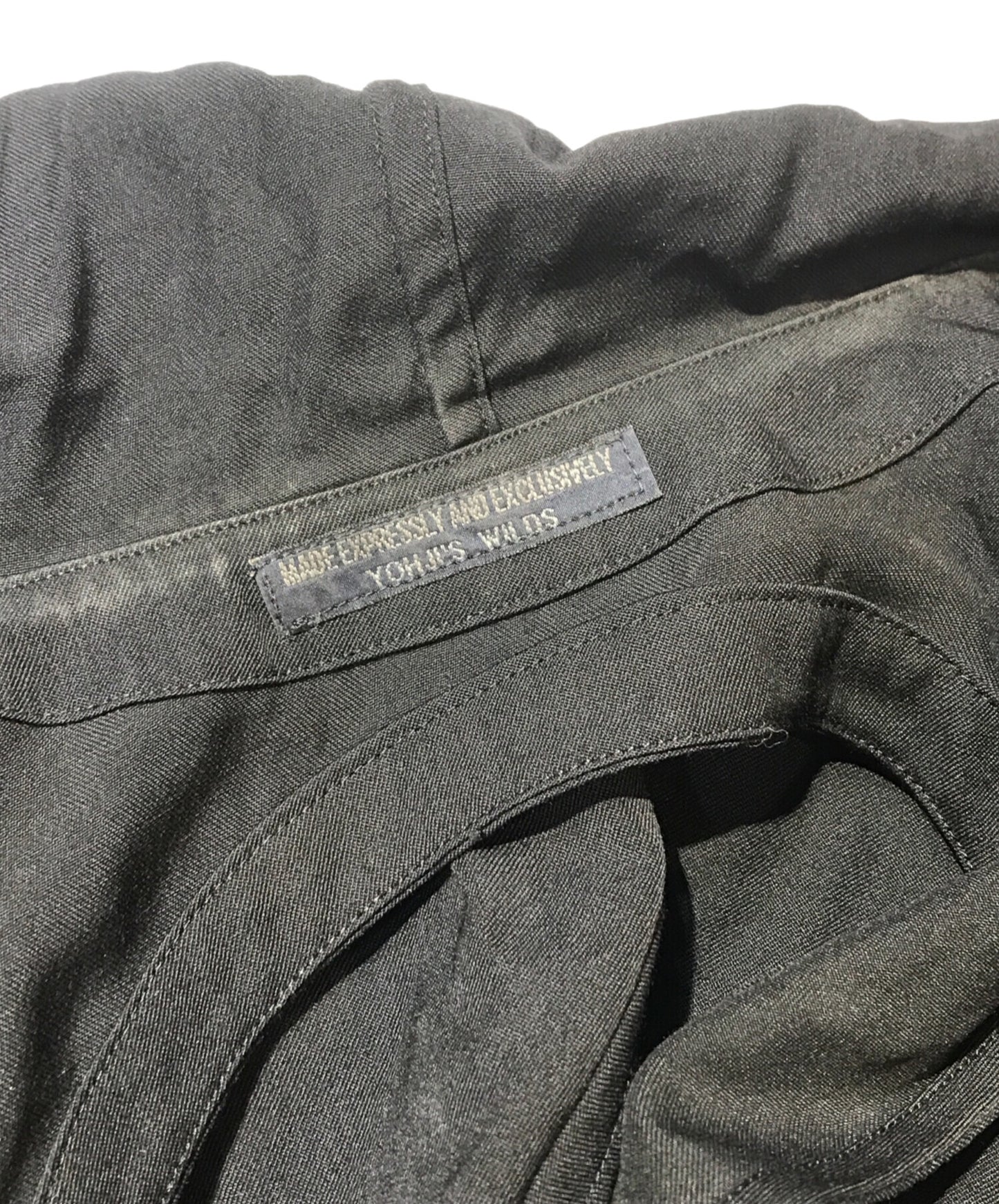 [Pre-owned] REGULATION Yohji Yamamoto hooded gilet HF-V51-140